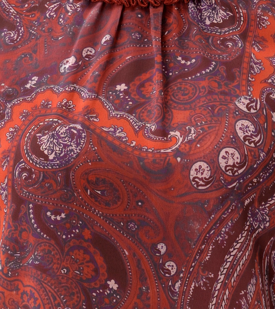 Aniston CASUAL Schlupfbluse mit grossflächigen, trendfarbenen Paisley-Muster - NEUE KOLLEKTION