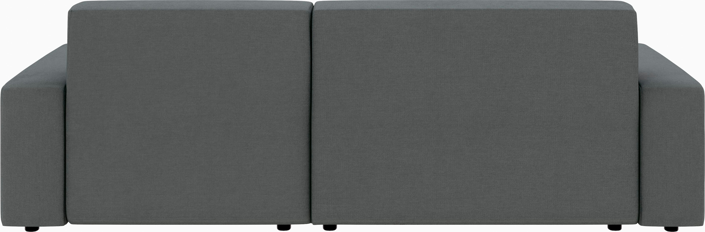 TRENDMANUFAKTUR Ecksofa »Wien, wahlweise mit Sitzvorschub und Bettkasten, Breite 246 cm« L-Form, in trendigem Cordstoff