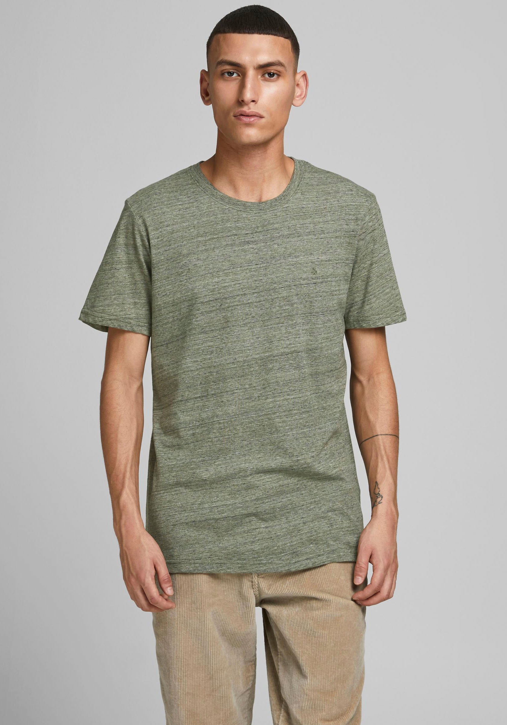 Image of Jack & Jones T-Shirt »MELANGE TEE« bei Ackermann Versand Schweiz