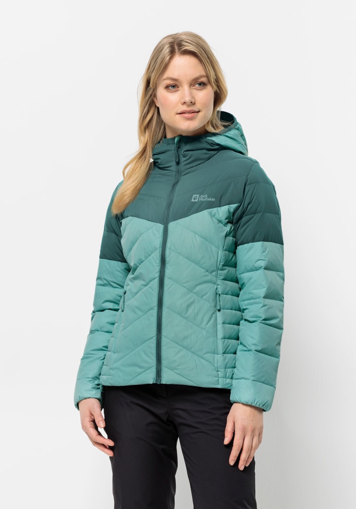 Jack Wolfskin Daunenjacke »TUNDRA DOWN HOODY W«, mit Kapuze