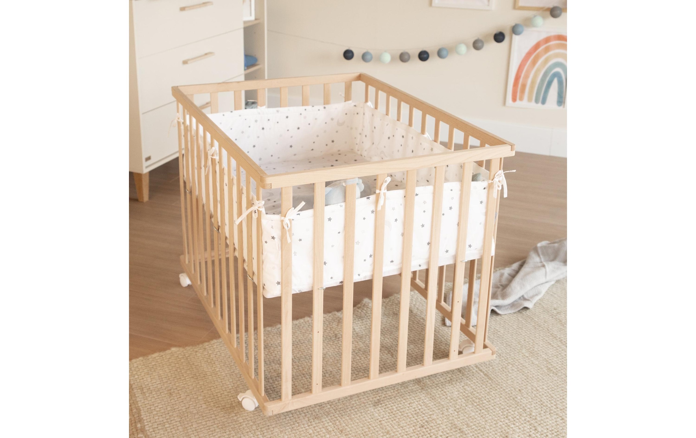 roba® Parc pour bébé »Sternenzauber 100 x 75 cm«