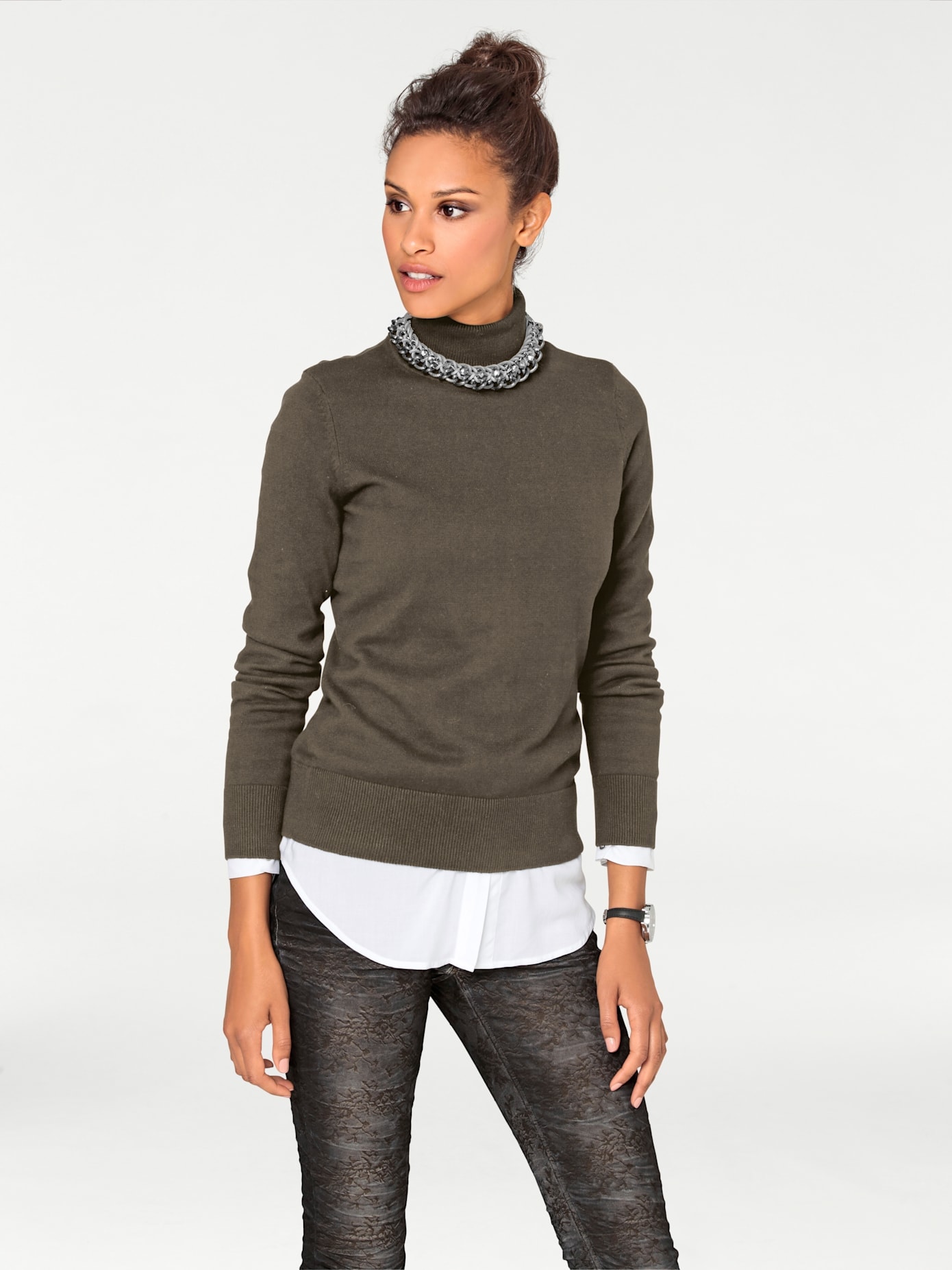 heine Rollkragenpullover "Rollkragen-Pullover"