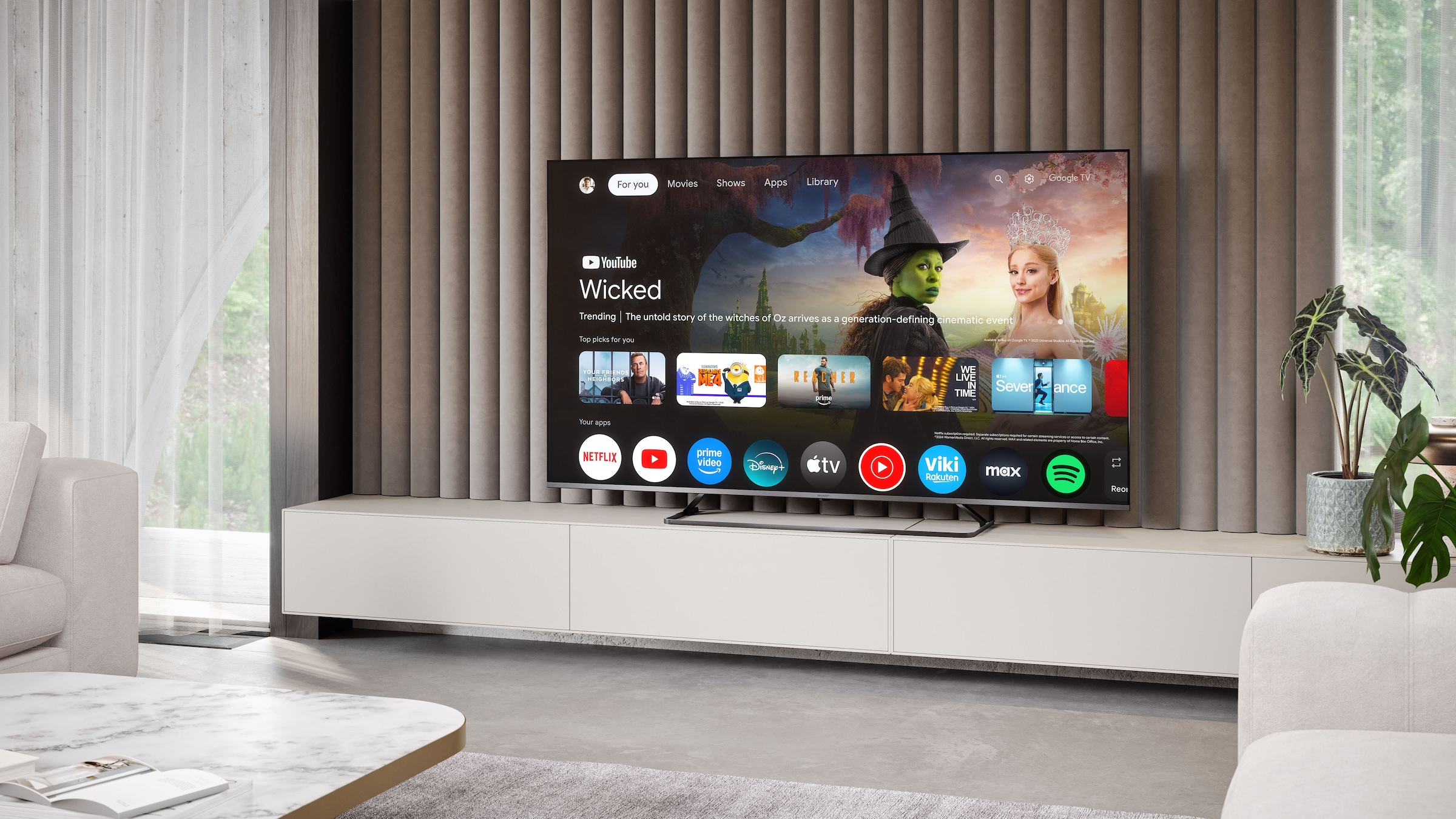 Sharp Mini téléviseur LED QLED »4T-C65JPx« 164 cm/65 ″