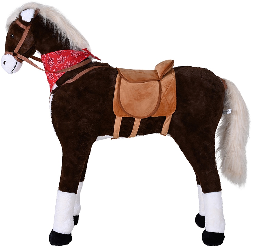Knorrtoys® Stehpferd »Winnie«, mit Sattel, Zaumzeug und Halstuch