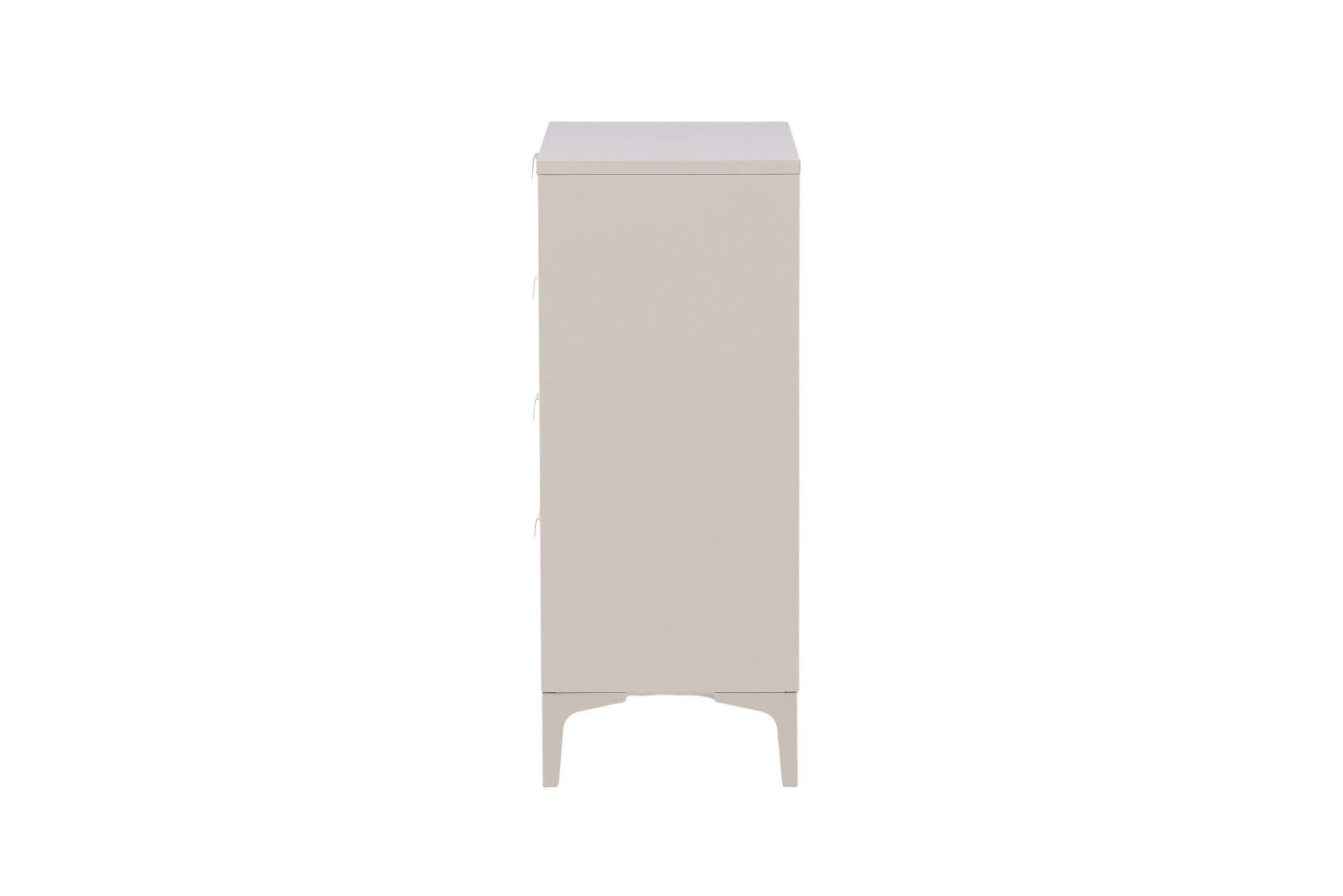 Venture Home Commode à tiroirs »Piring, hohe Kommode aus Stahl, 4 Schubladen, Höhe 98 cm« Commode à tiroirs, revêtement en poudre, haute, sophistiquée, moderne