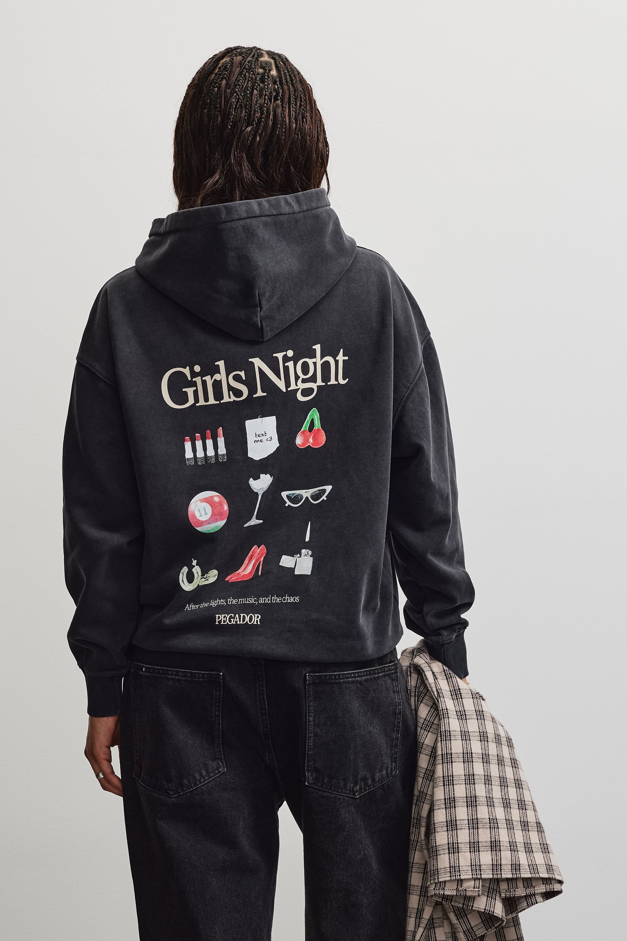 PEGADOR Sweat à capuche »ASTI OVERSIZED HOODIE«, mélange de coton, oversize
