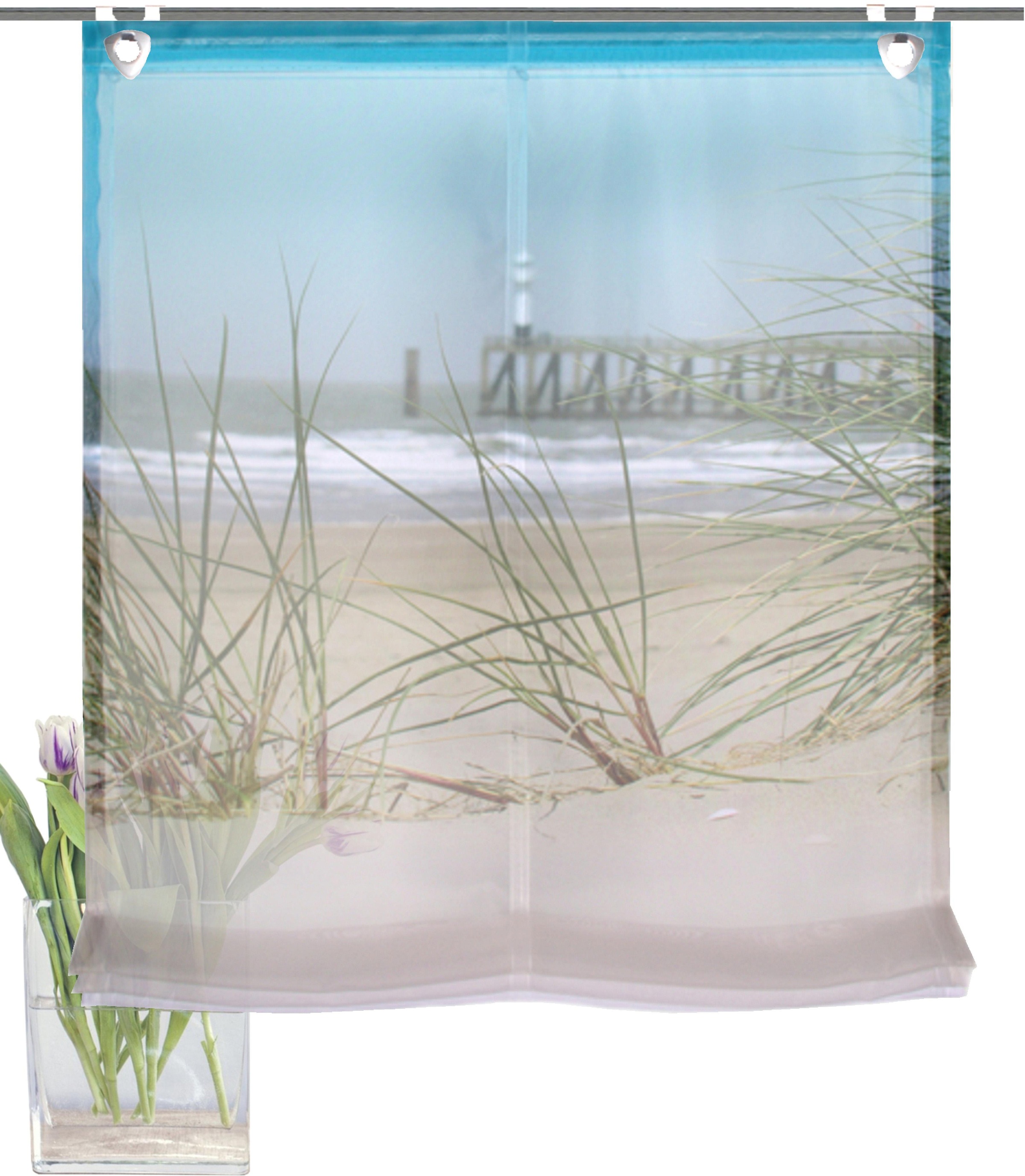 Image of HOME WOHNIDEEN Raffrollo »VARDO«, mit Ösen bei Ackermann Versand Schweiz