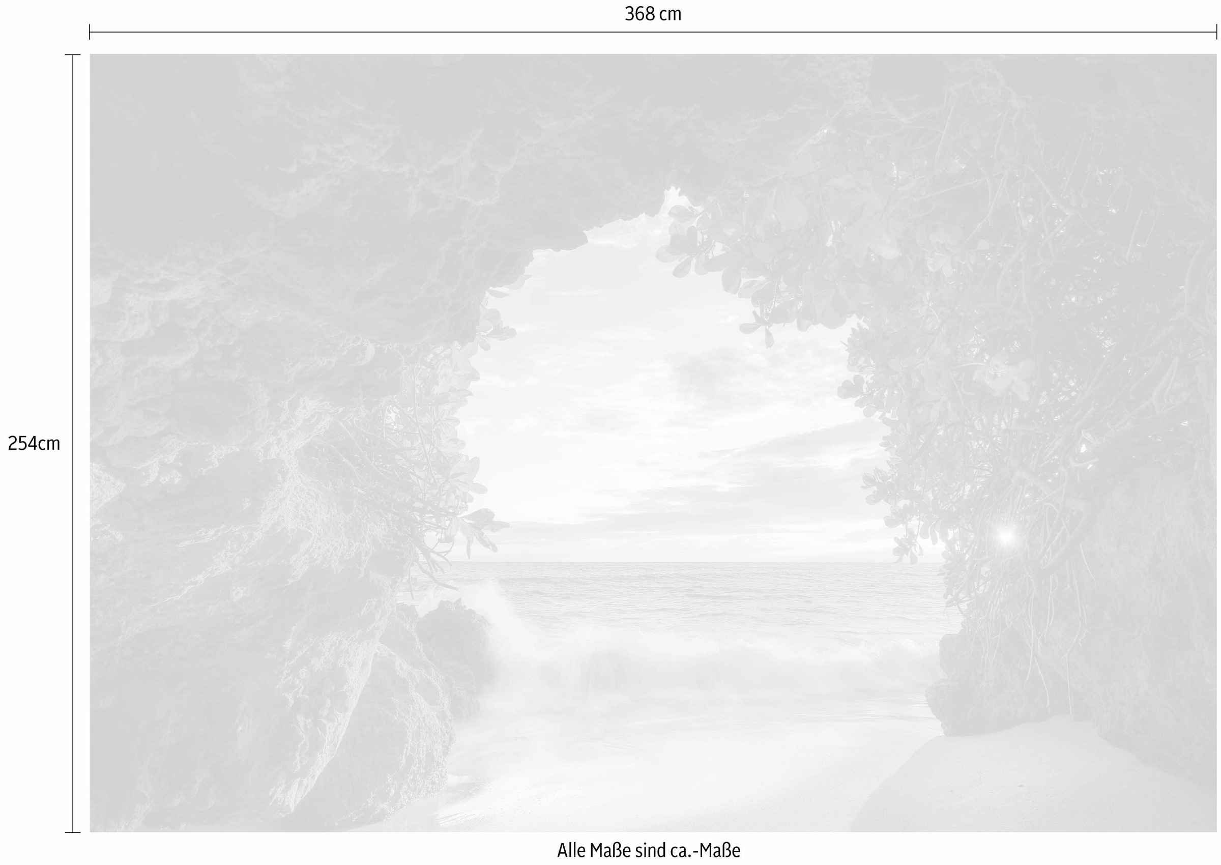 Komar Fototapete »Hide Out«, 368x254 cm (Breite x Höhe), inklusive Kleister