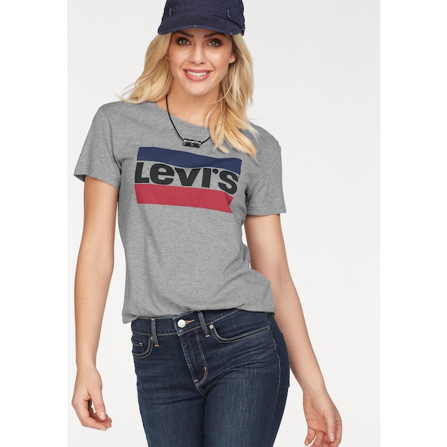♕ Levi\'s® T-Shirt »Graphic Sport Tee Pride Edition«, Logoprint auf der Brust  versandkostenfrei kaufen