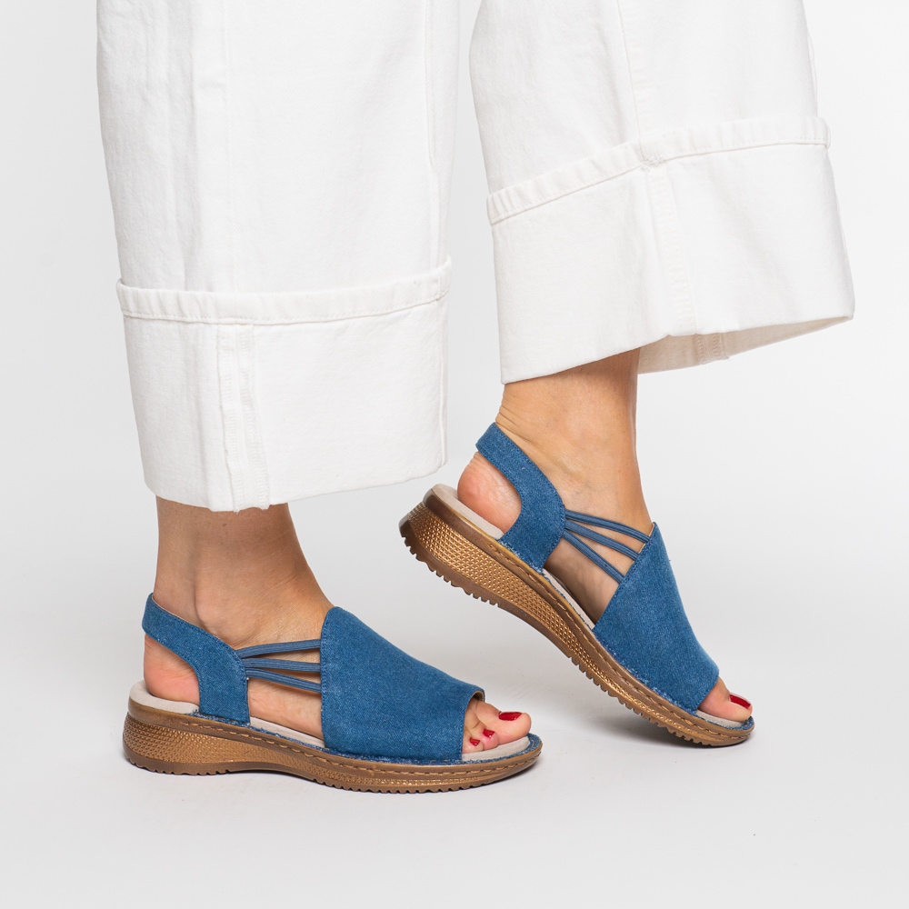 Ara Sandale à lanières »HAWAII«  talon compensé, sandalette avec élastiques, largeur chaussure G (= large)