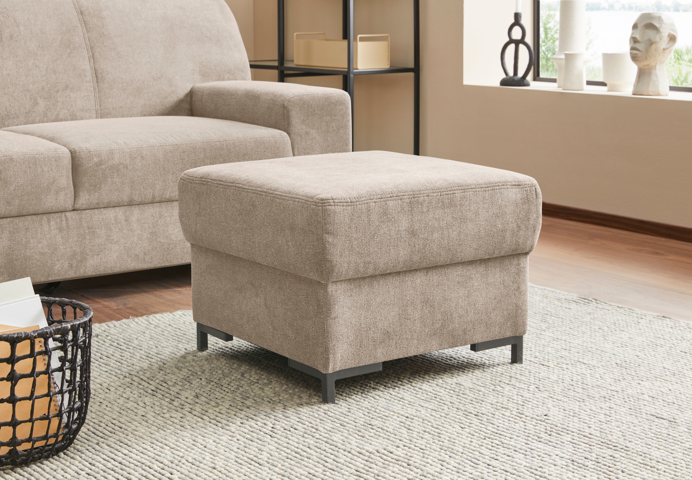 DOMO collection Hocker »Ledas«, in vielen Farben erhältlich