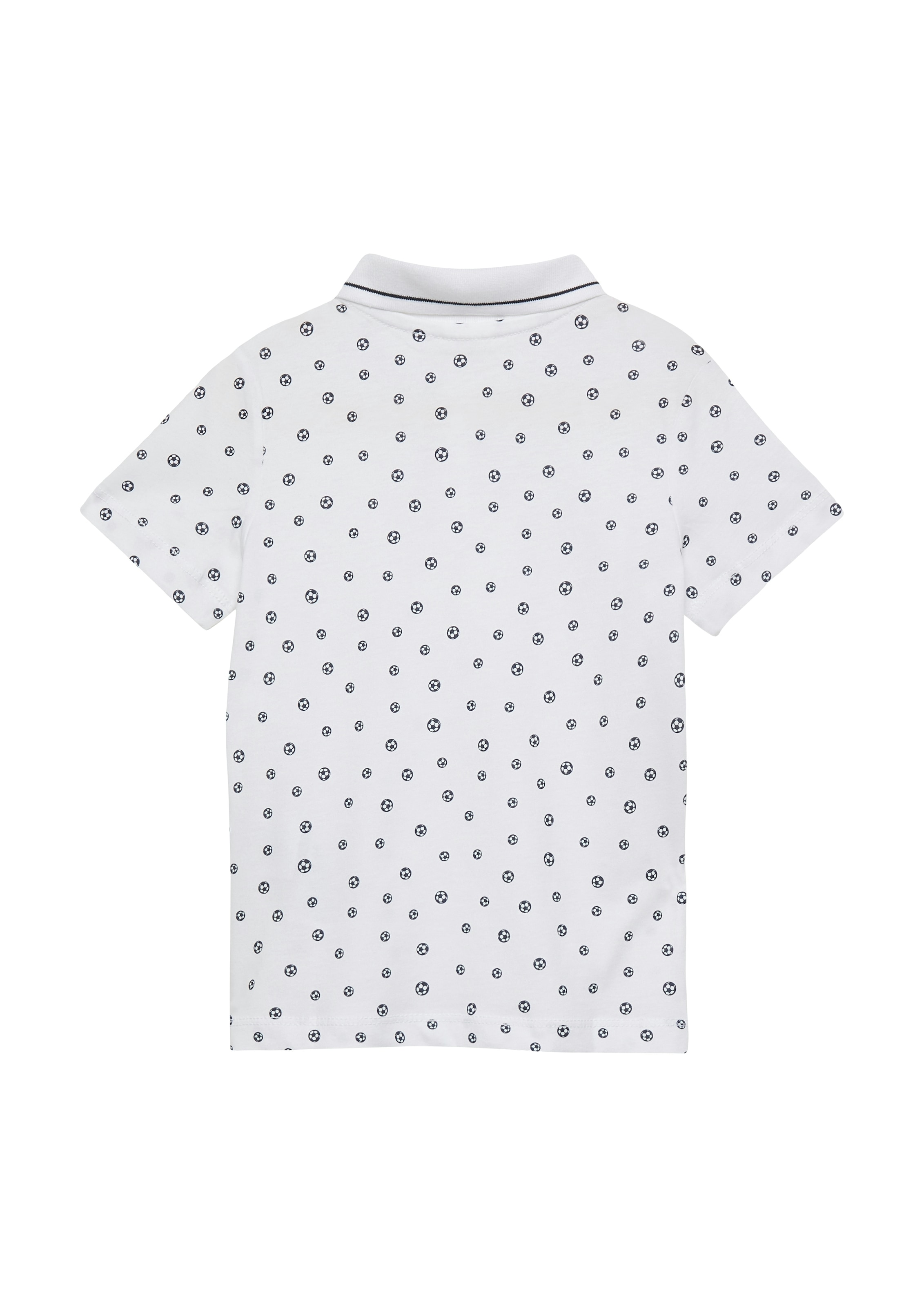 s.Oliver Junior Polo mit Fussball-Allover-Print