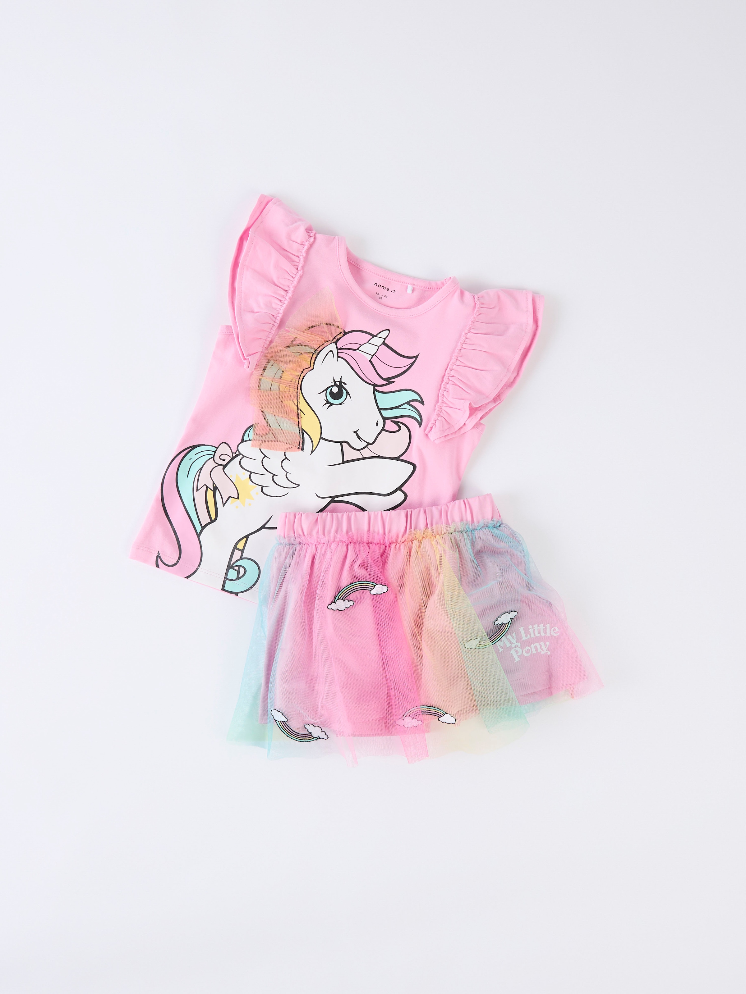 Name It Kurzarmshirt »NMFMIKA MLP SS TOP CPLG«