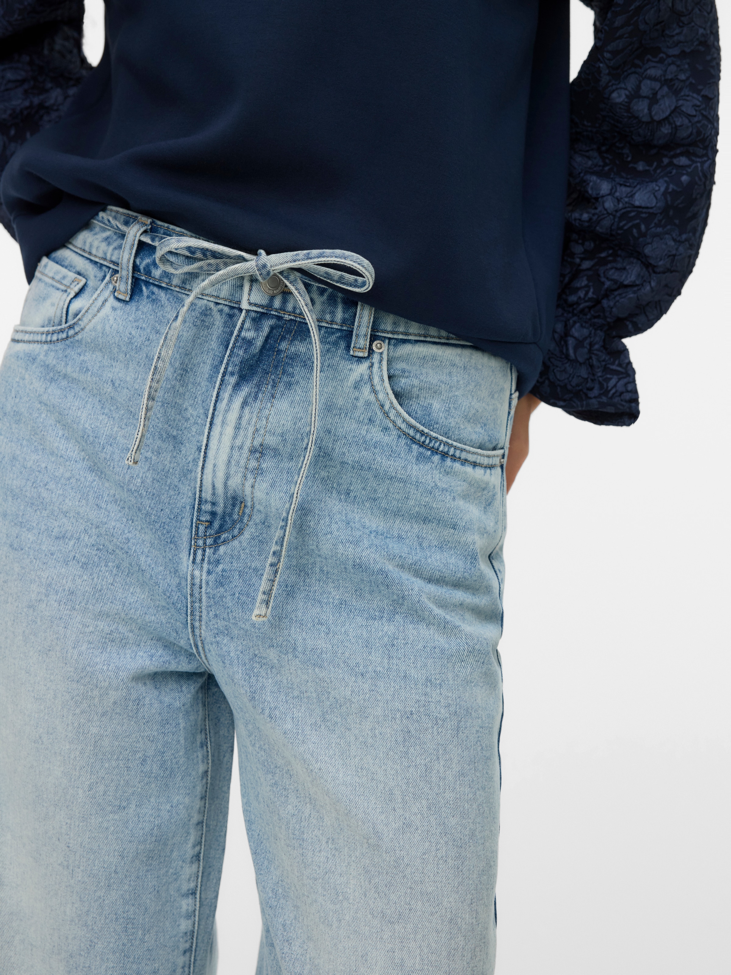Vero Moda Weite Jeans »VMWIEN MR WIDE BELT JEANS SI338 NOOS«