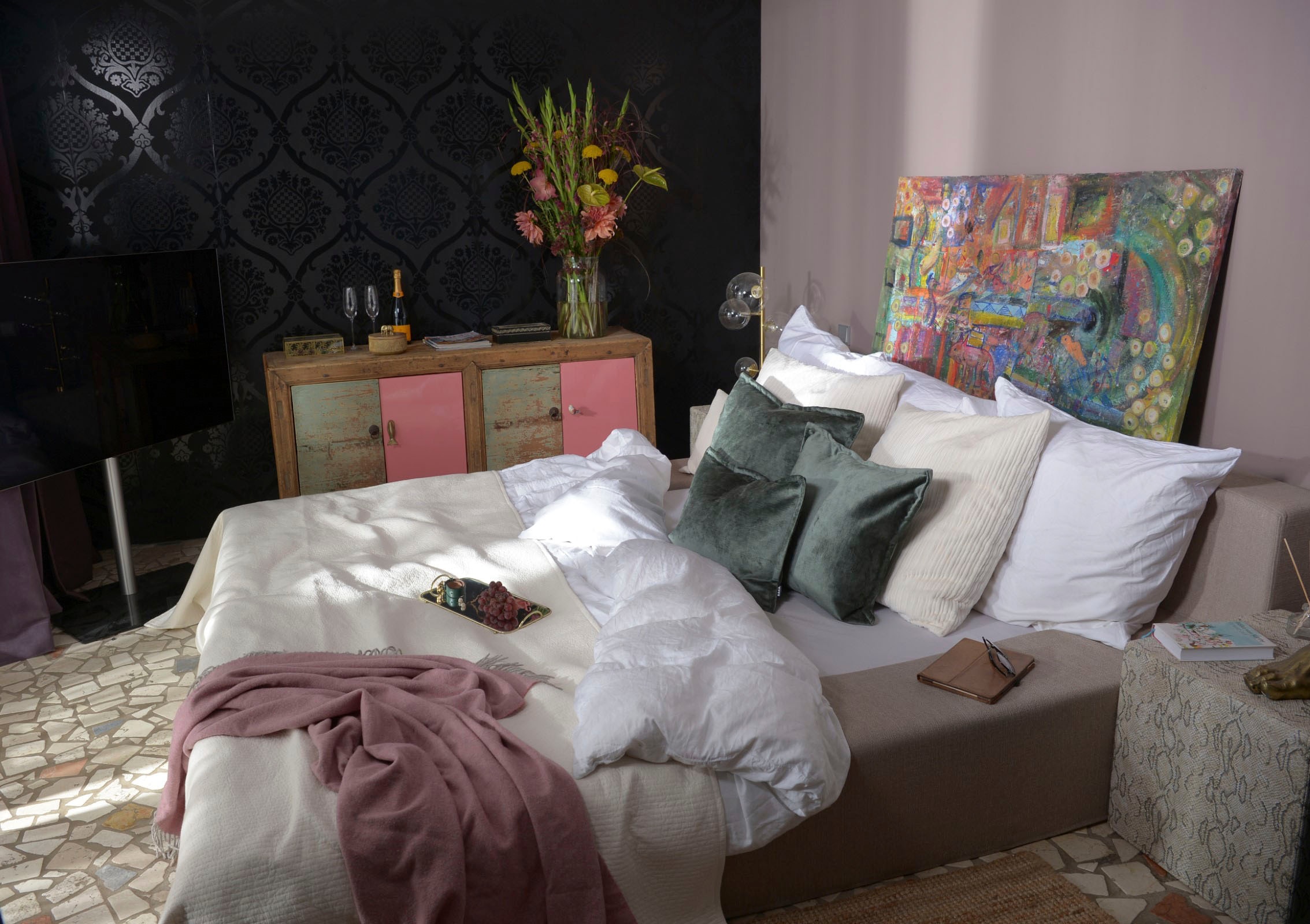 H.O.C.K. Dekokissen »Bonanza« leicht schimmernd, inkl. Füllung, Bezug mit Reissverschluss abnehmbar