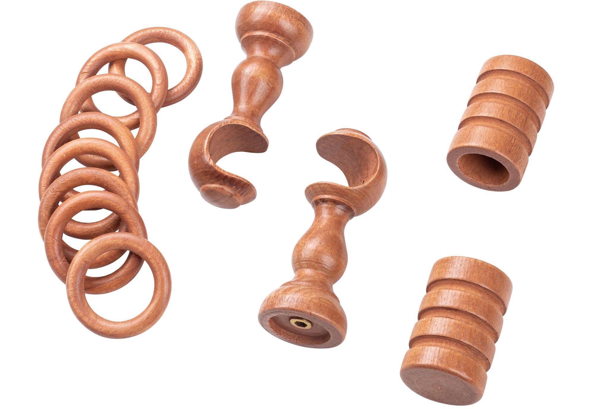 SN DECO GROUP Gardinenstange »Pisa«, 1 läufig-läufig, Fixmass