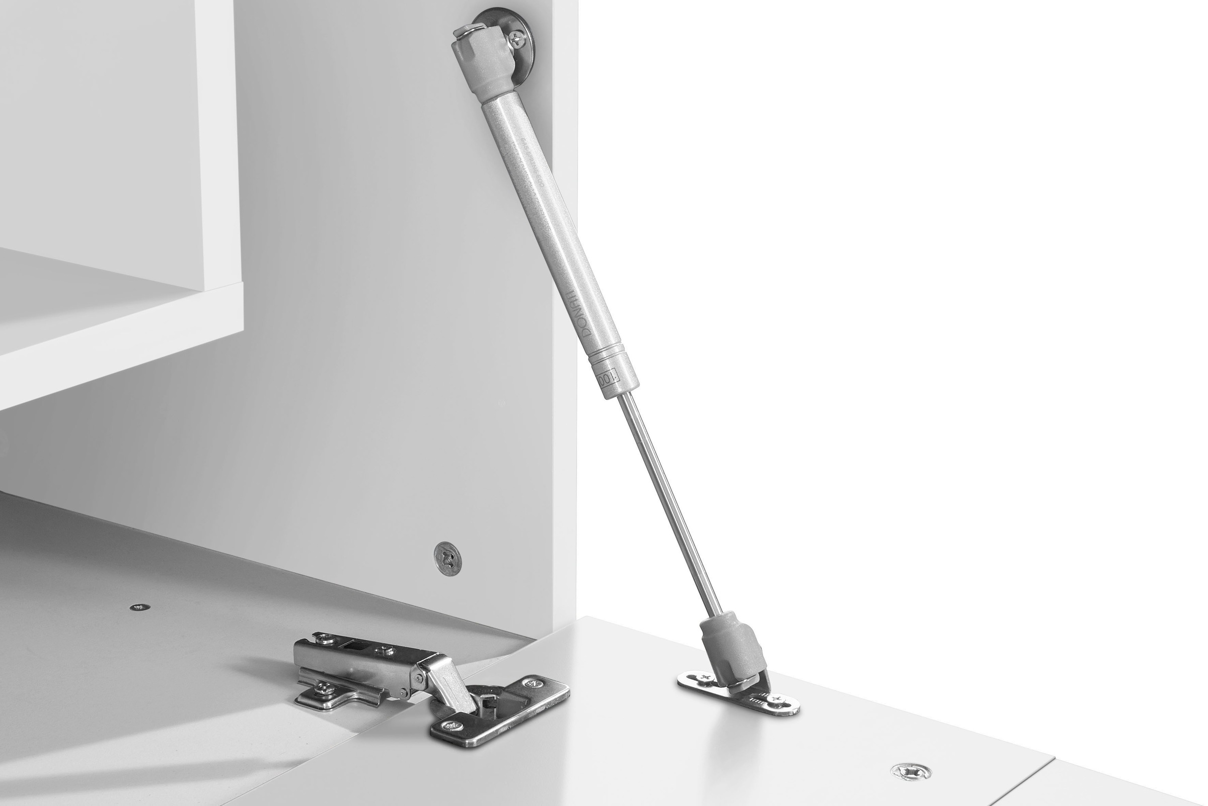 INOSIGN Lowboard »Coro,Lowboard,TV-Kommode,TV-Möbel,TV-Bank«, mit 2 Klappen, 1 Tür, 1 Glasboden, Breite 160