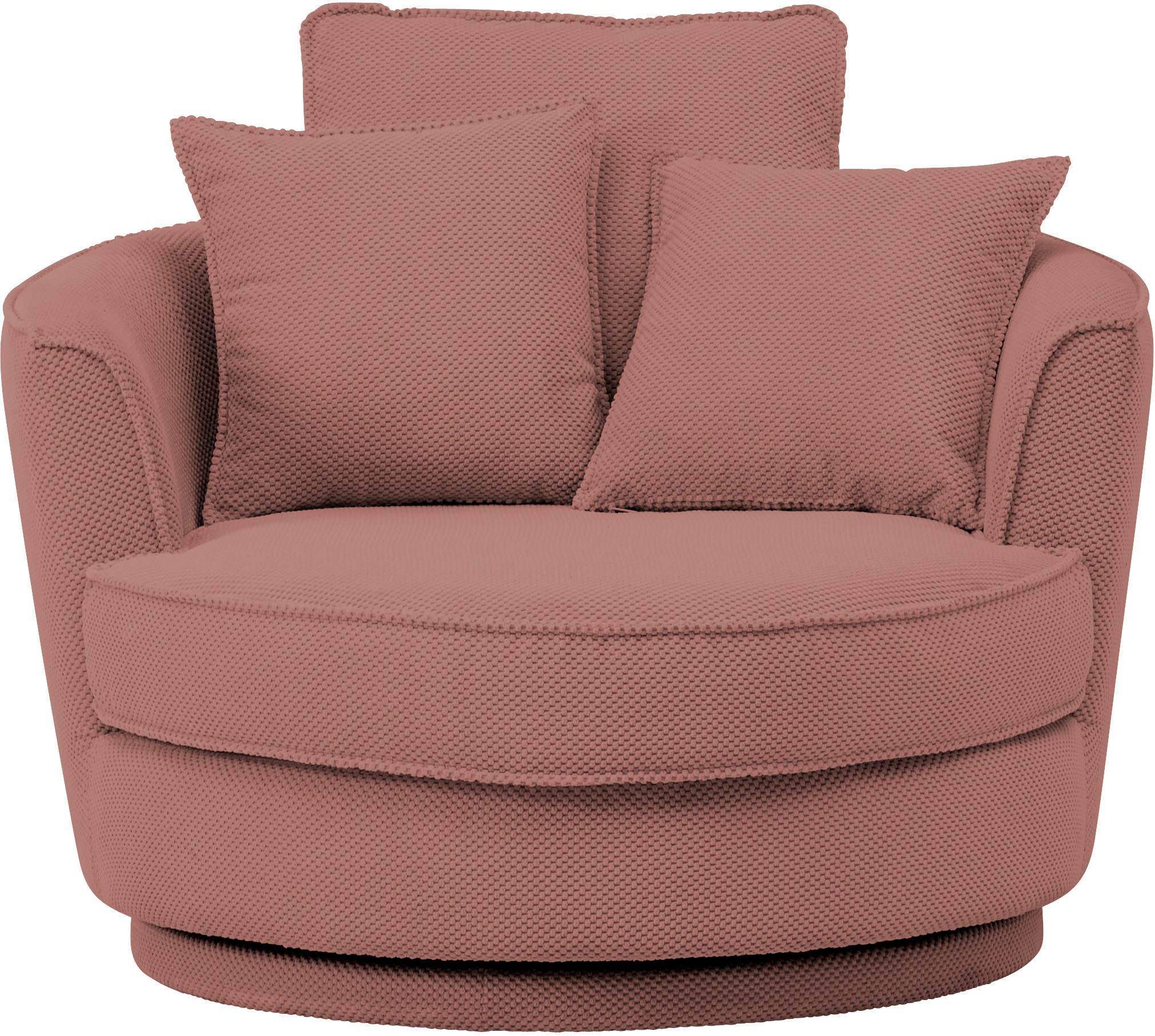 Home affaire Drehsessel »MAISIE, Love Seat XXL, Lese-Sessel BIG-« Sessel in MEGA CORD u. Web-Velours, 360 Grad drehbar