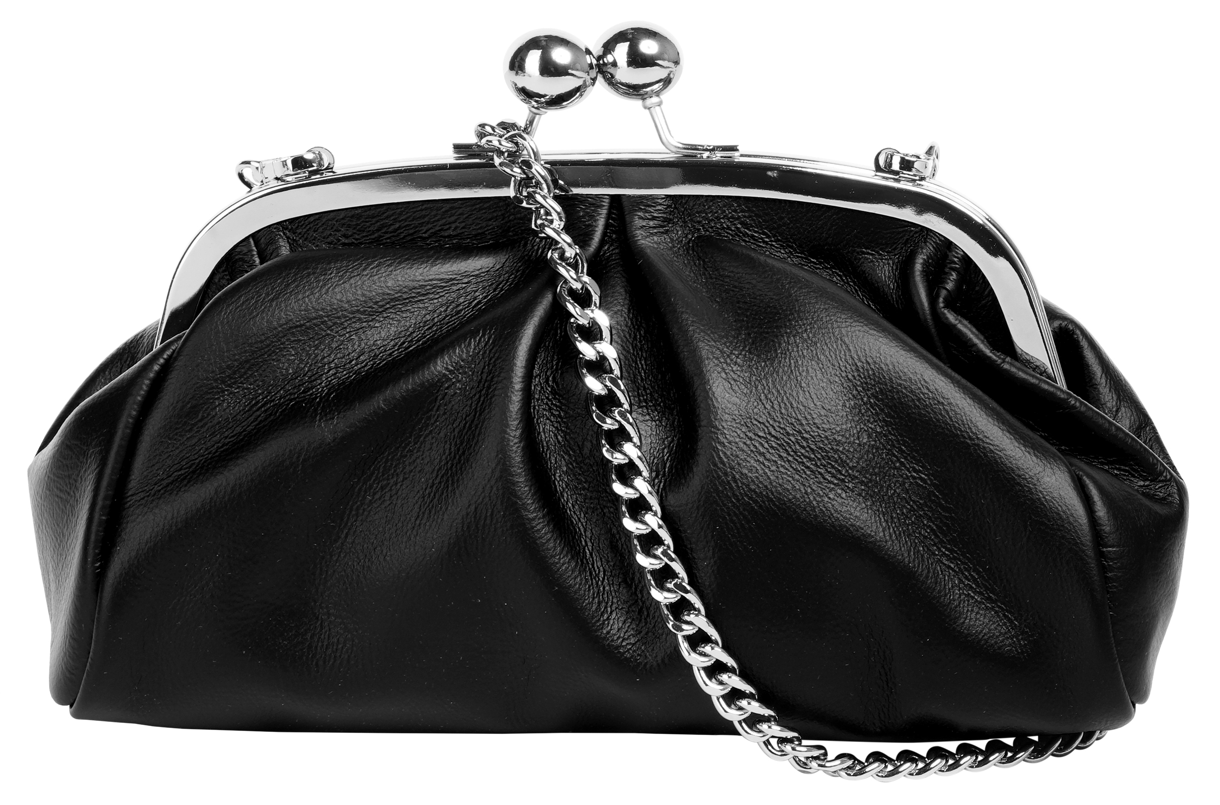 Umhängetasche, echt Leder, Made in Italy