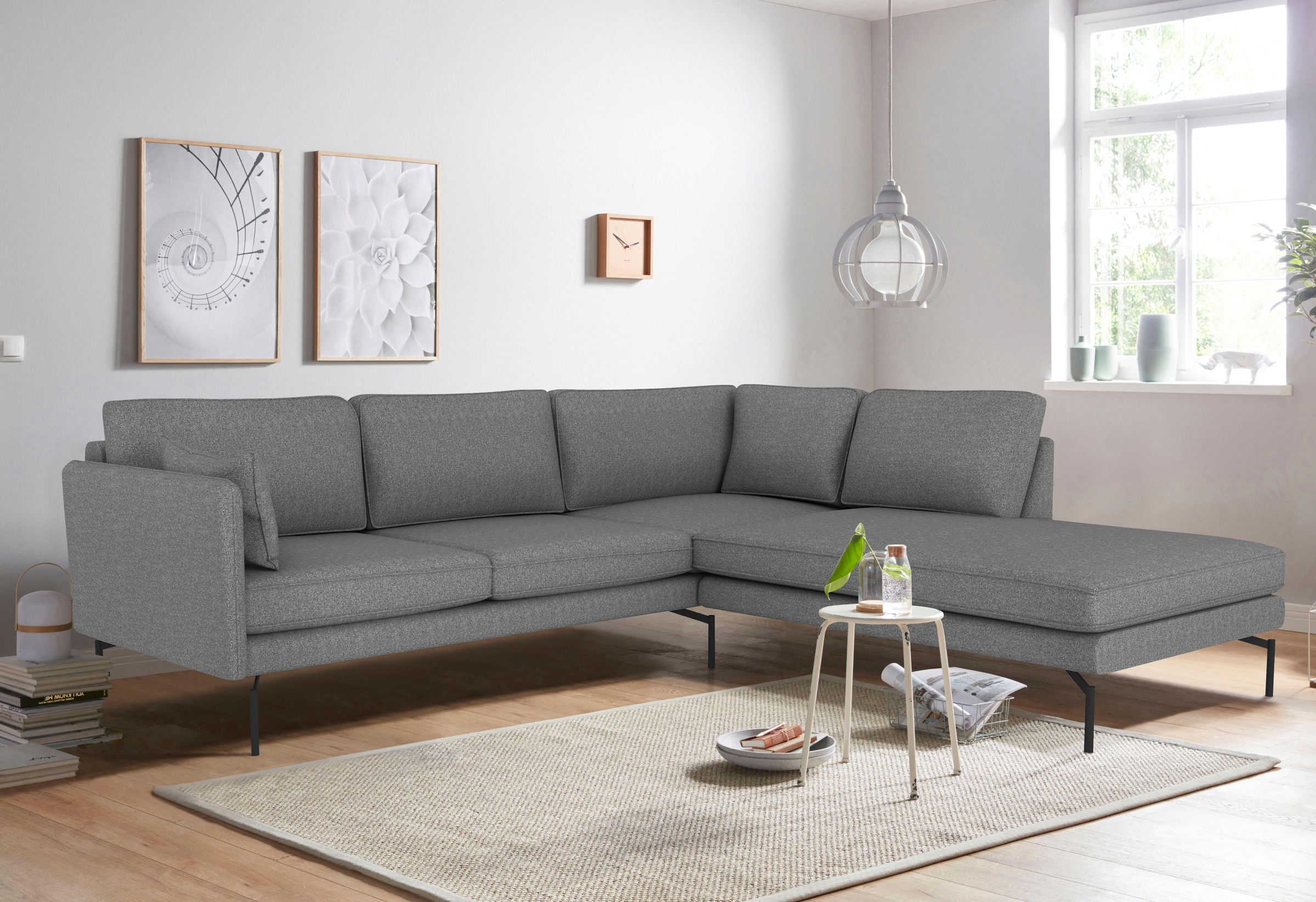 Image of andas Ecksofa »Floro«, im filigranem Design bei Ackermann Versand Schweiz
