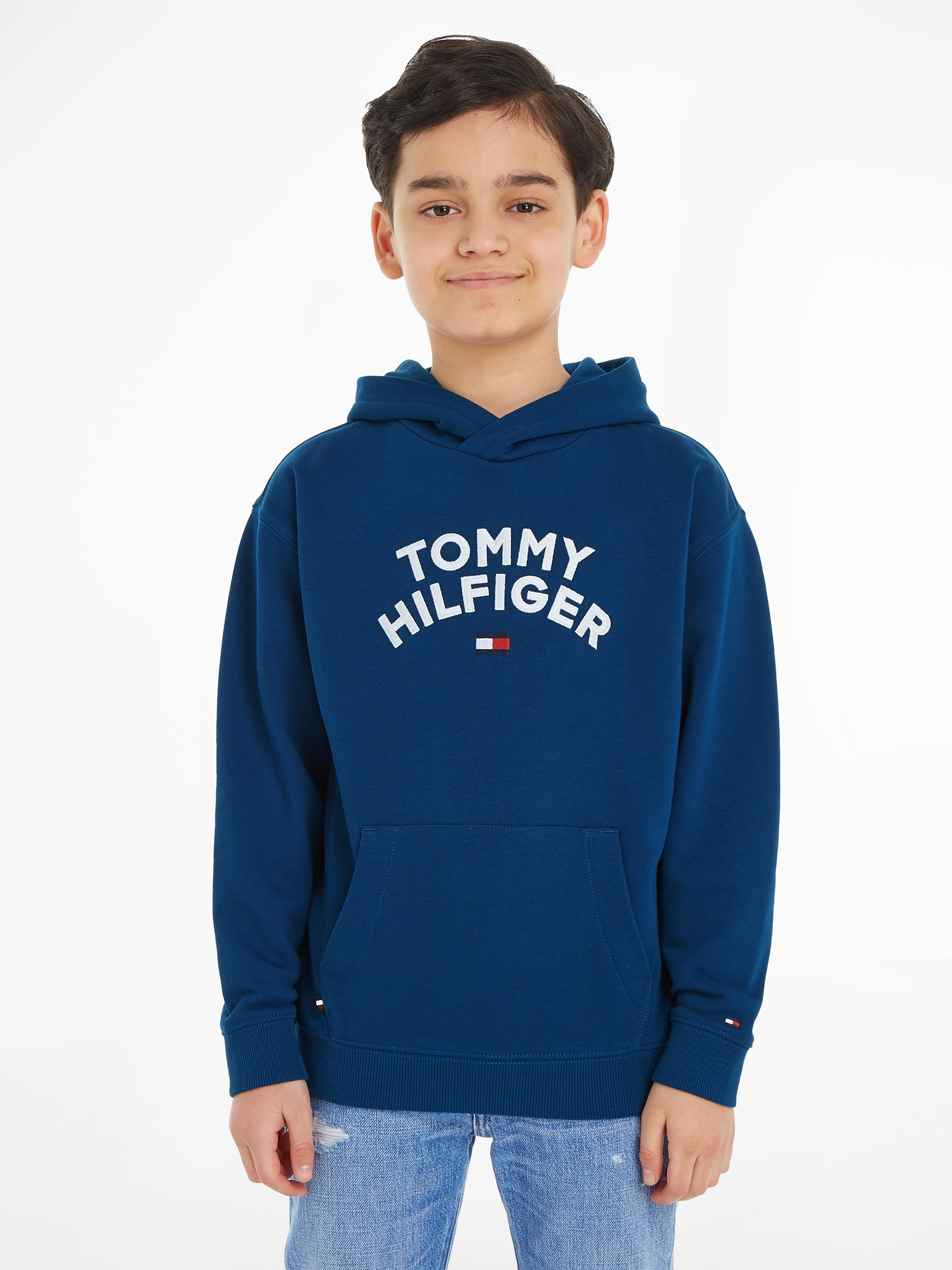 Tommy Hilfiger Hoodie »TOMMY HILFIGER FLAG HOODIE« à prix réduit!