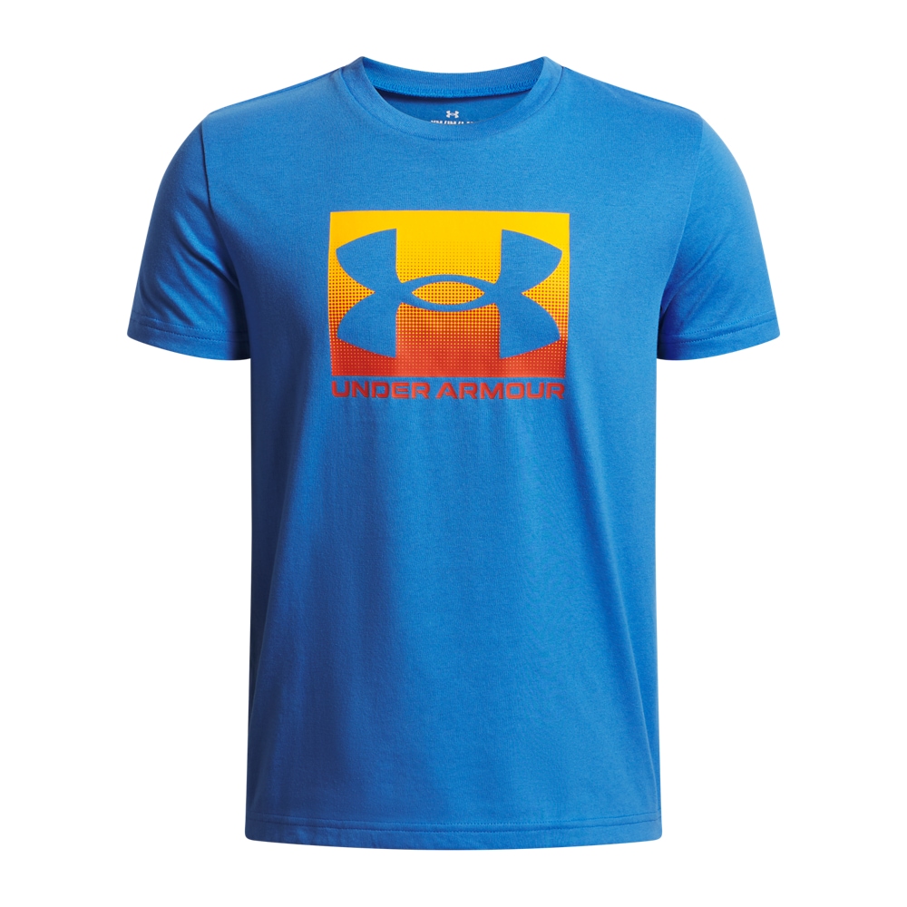 Image of Under Armour T-Shirt "UA B BOXED SPORTS UPDATE SS" sportlicher Stil, für Sportmode, aus Baumwolle und Polyester