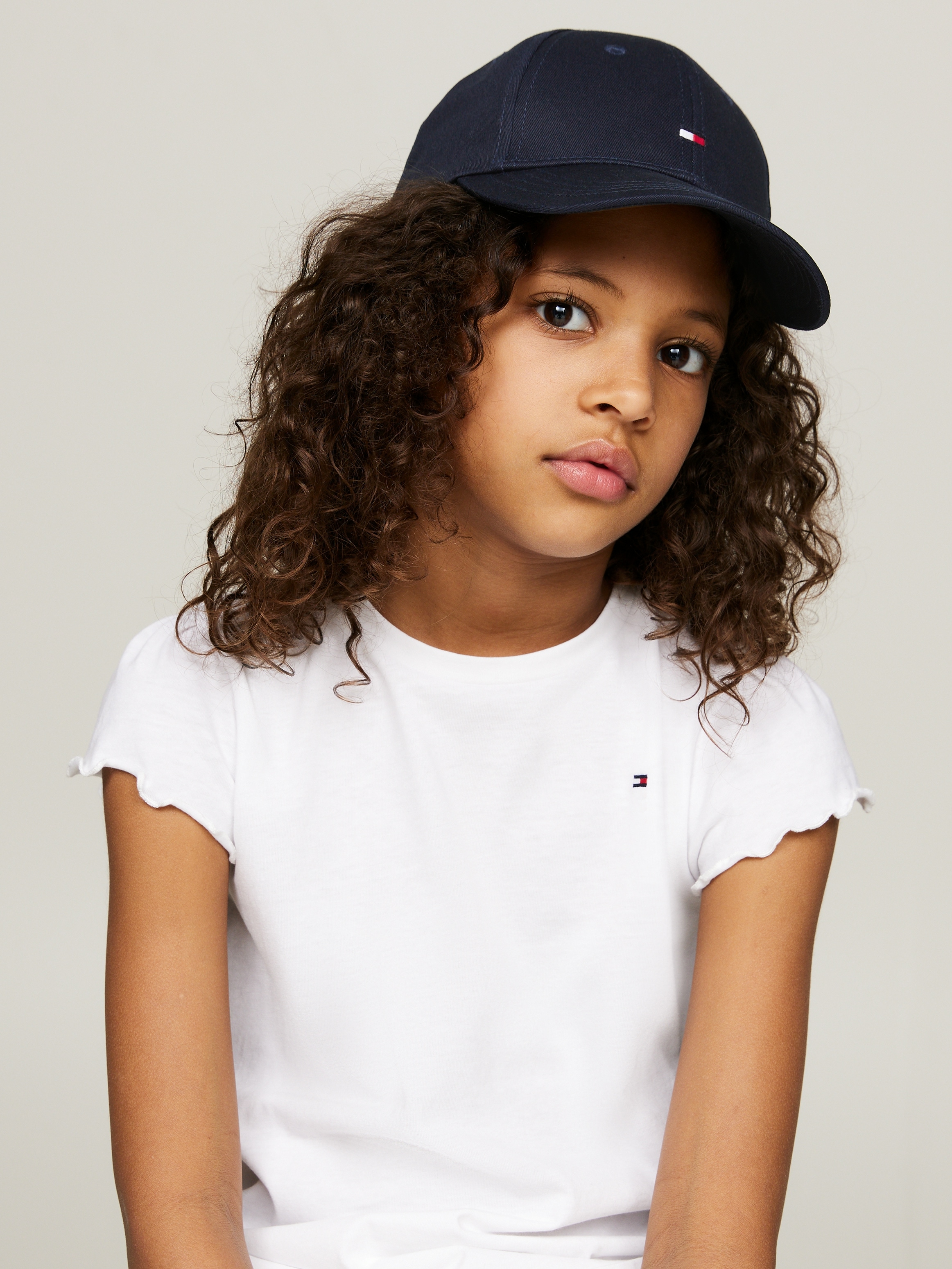 TOMMY HILFIGER Baseball Cap »SMALL FLAG CAP«, Klemmverschluss, Logostickerei, für Kinder