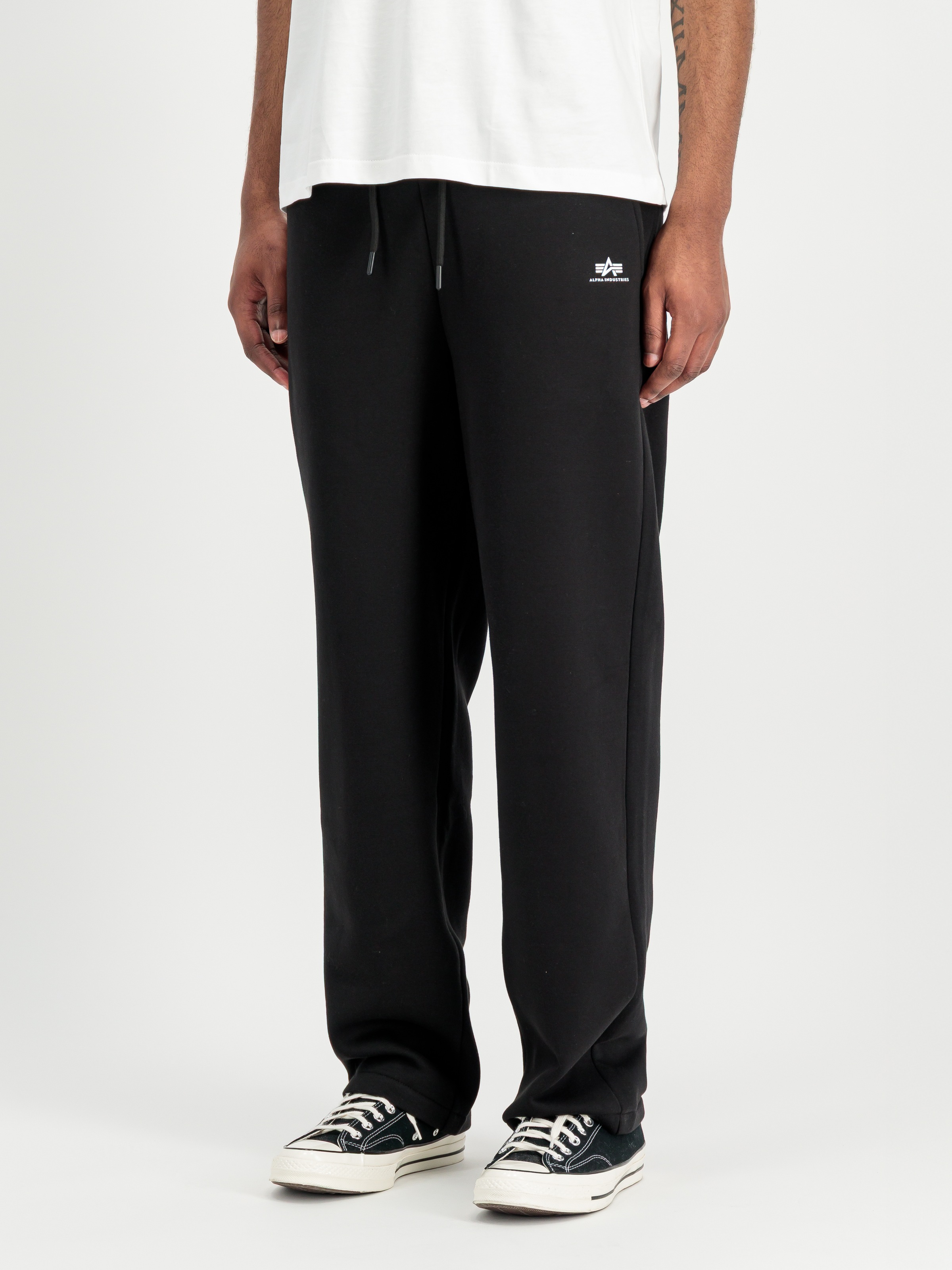 Image of Alpha Industries Sweathose "Basic Jogger Straight Leg SL" Baumwollmischung, regular fit