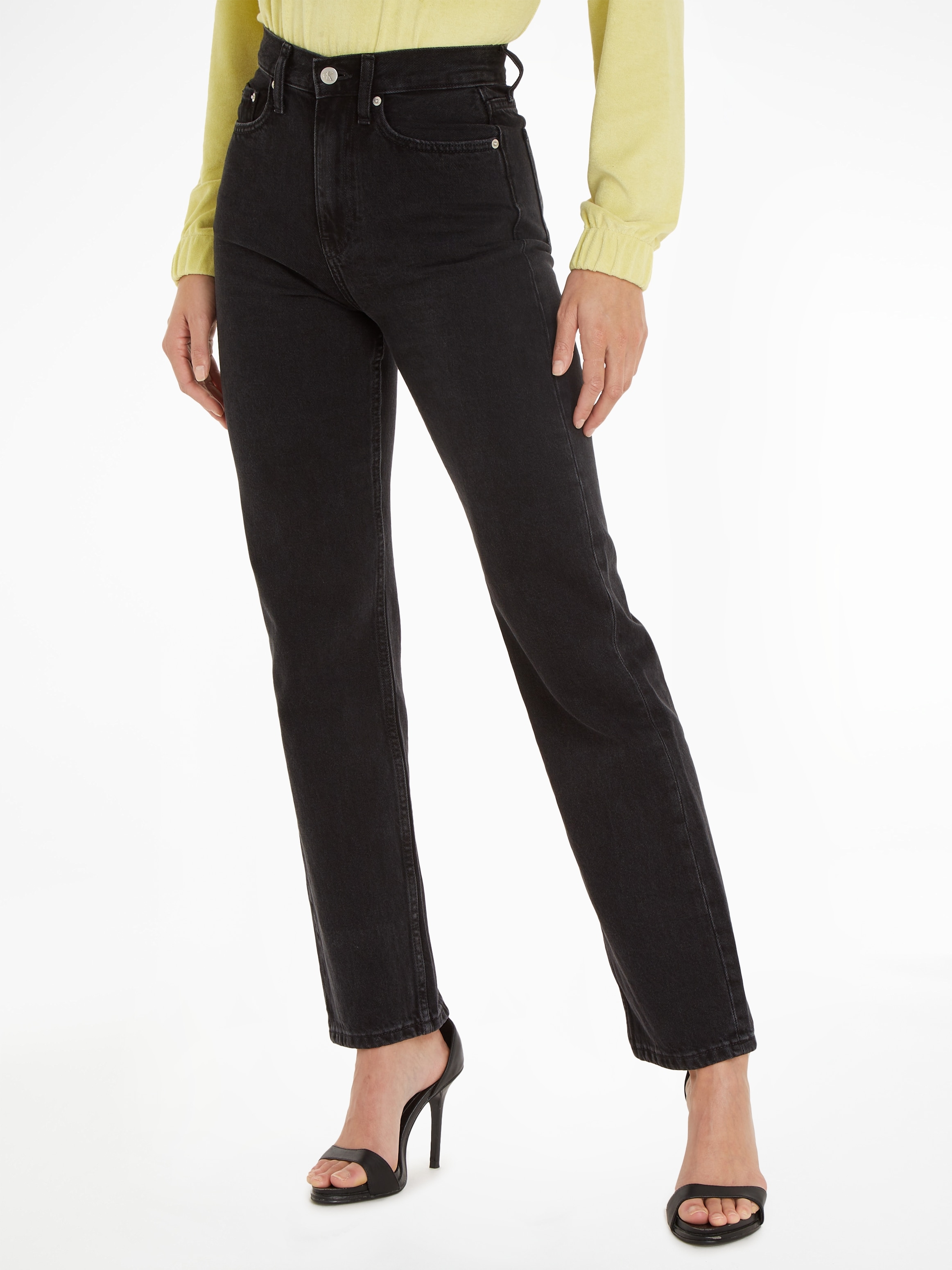 Calvin Klein Jeans Straight-Jeans »HIGH RISE STRAIGHT«, im 5-Pocket-Style-Calvin Klein 1