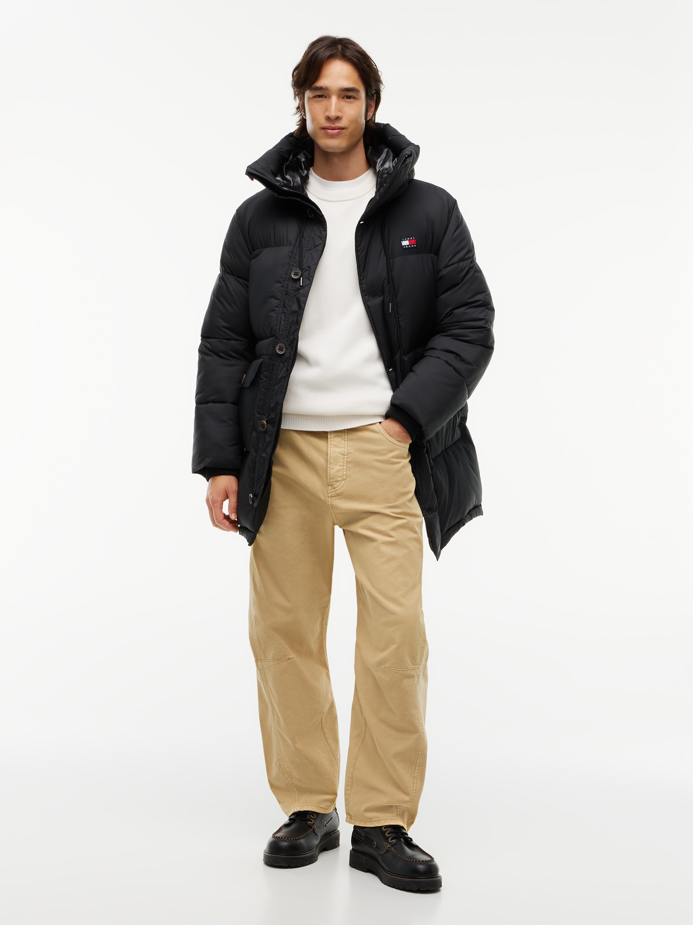 Image of Tommy Jeans Parka "TJM WORKWEAR HOODED PARKA" mit Kapuze relaxed fit, wattiert