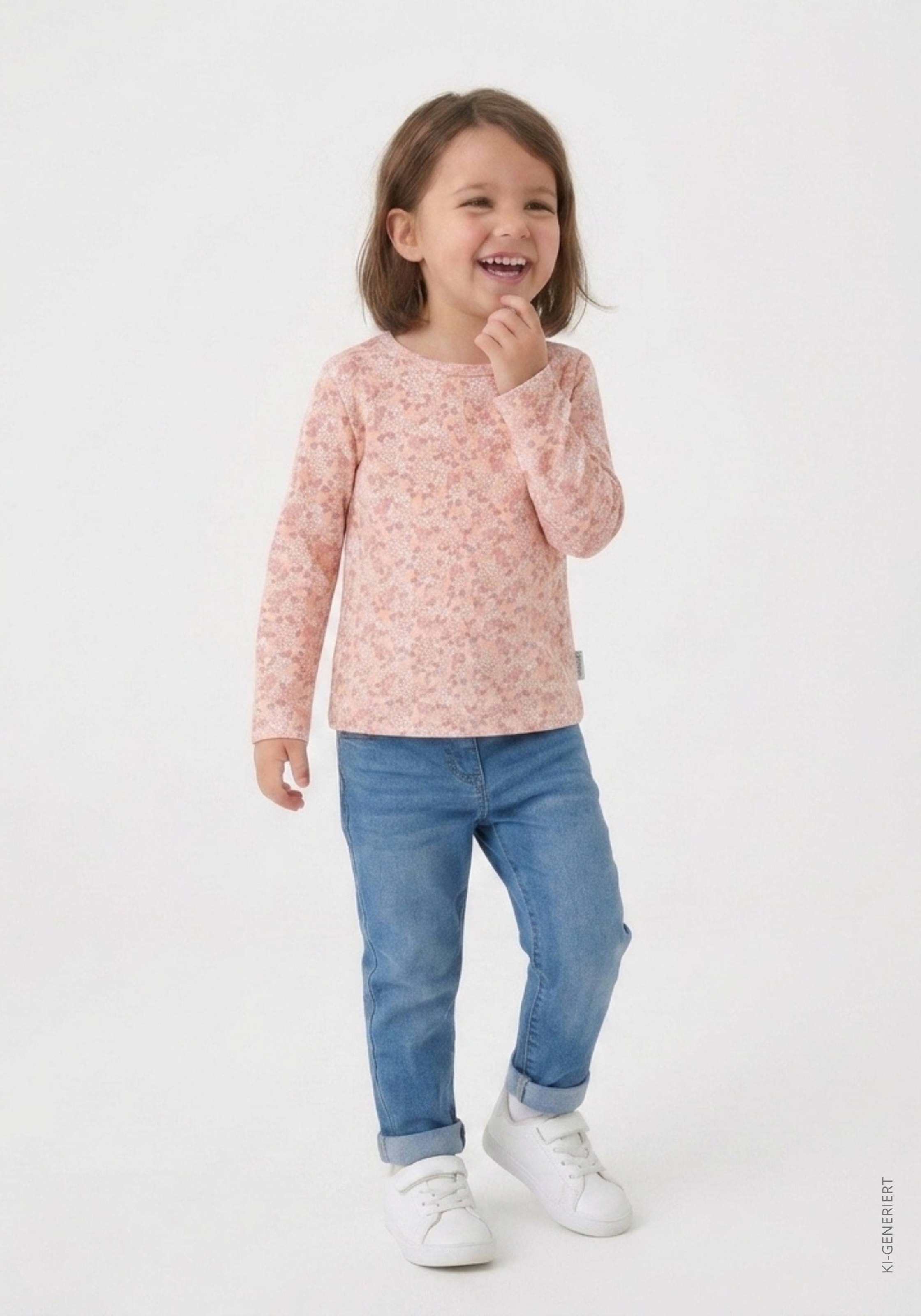 STACCATO T-shirt à manches longues 2 pièces 2er Pack bedruckt, florales Muster, für Girls