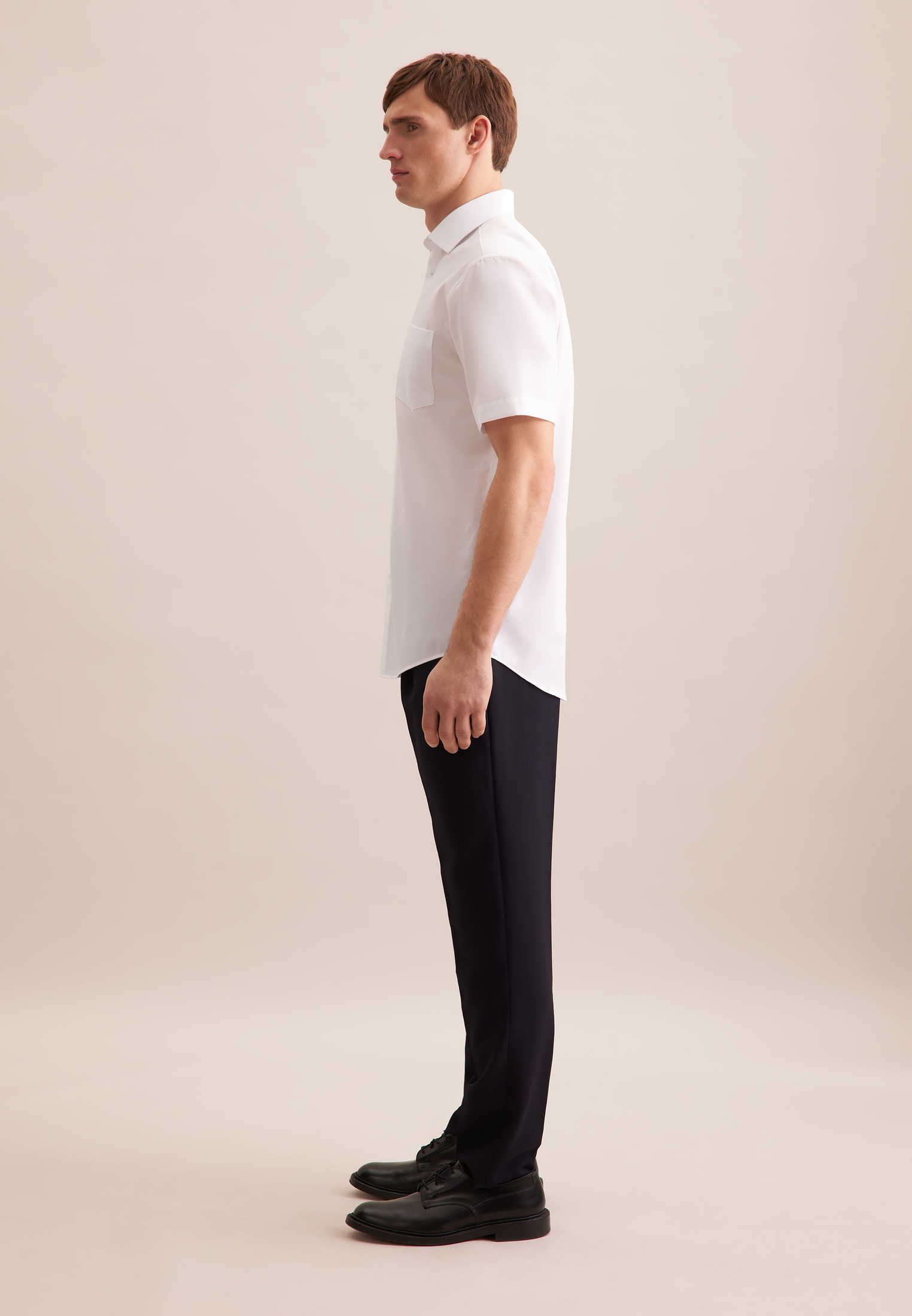 seidensticker Businesshemd »Regular« Regular 1/2 Kentkragen Uni