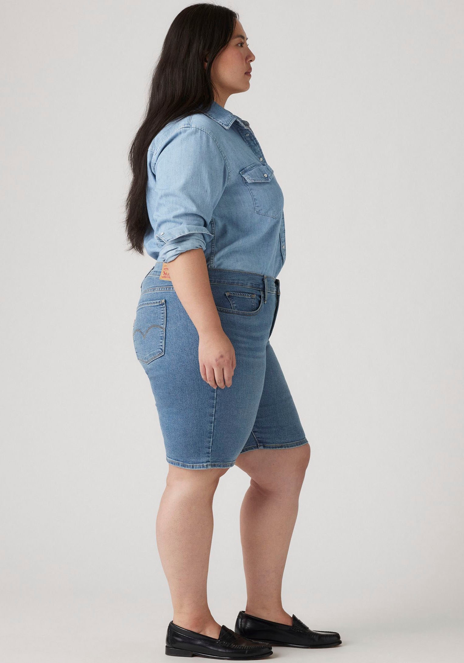 Levi's® Plus Short »PL SHAPING BERMUDA DA«  Pantalon d'été style cinq poches
