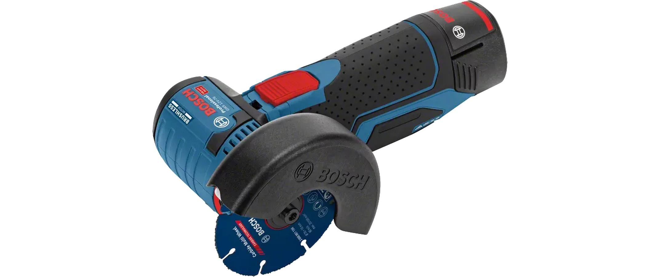 Bosch Professional Akku-Winkelschleifer »GWS 12 V-76 Set« Mit 2 Akkus und 1 Ladegerät