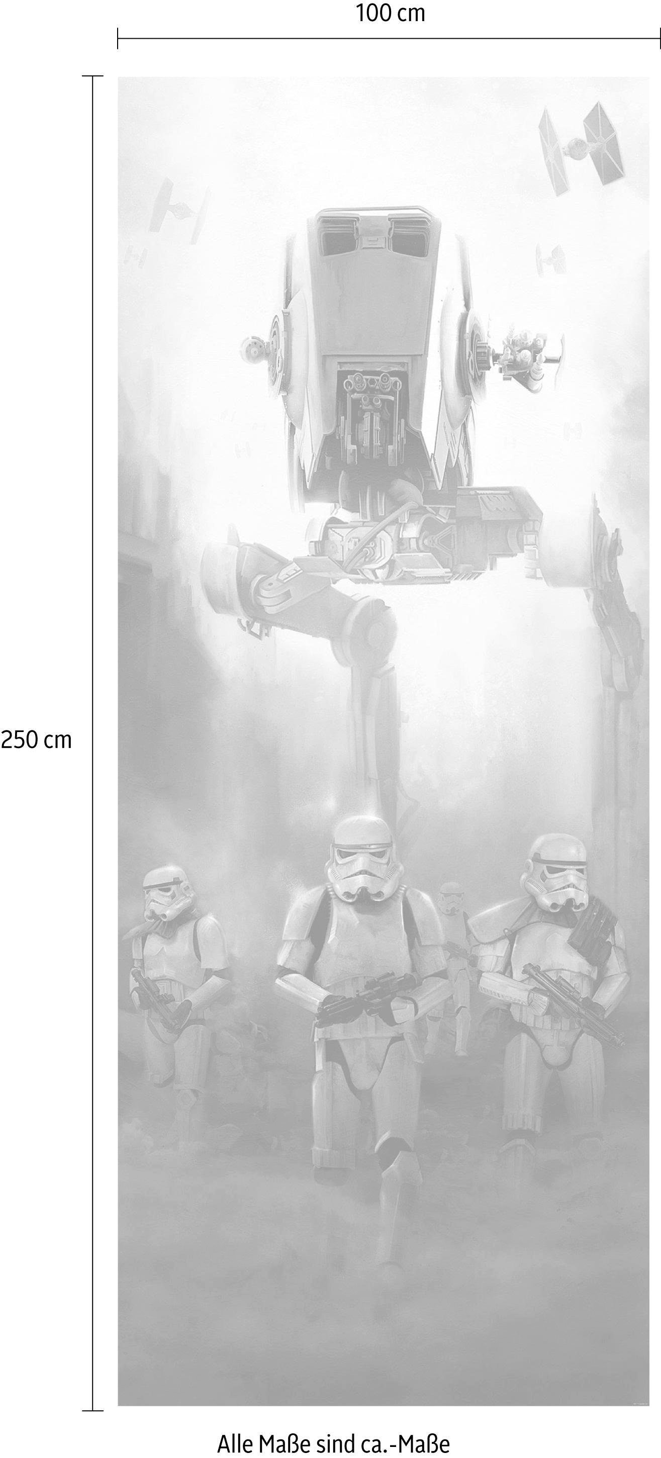 Komar Vliestapete »Digitaldruck Vlies - Star Wars Imperial Forces - Grösse 100 x 250 cm«, bedruckt, Kinderzimmer