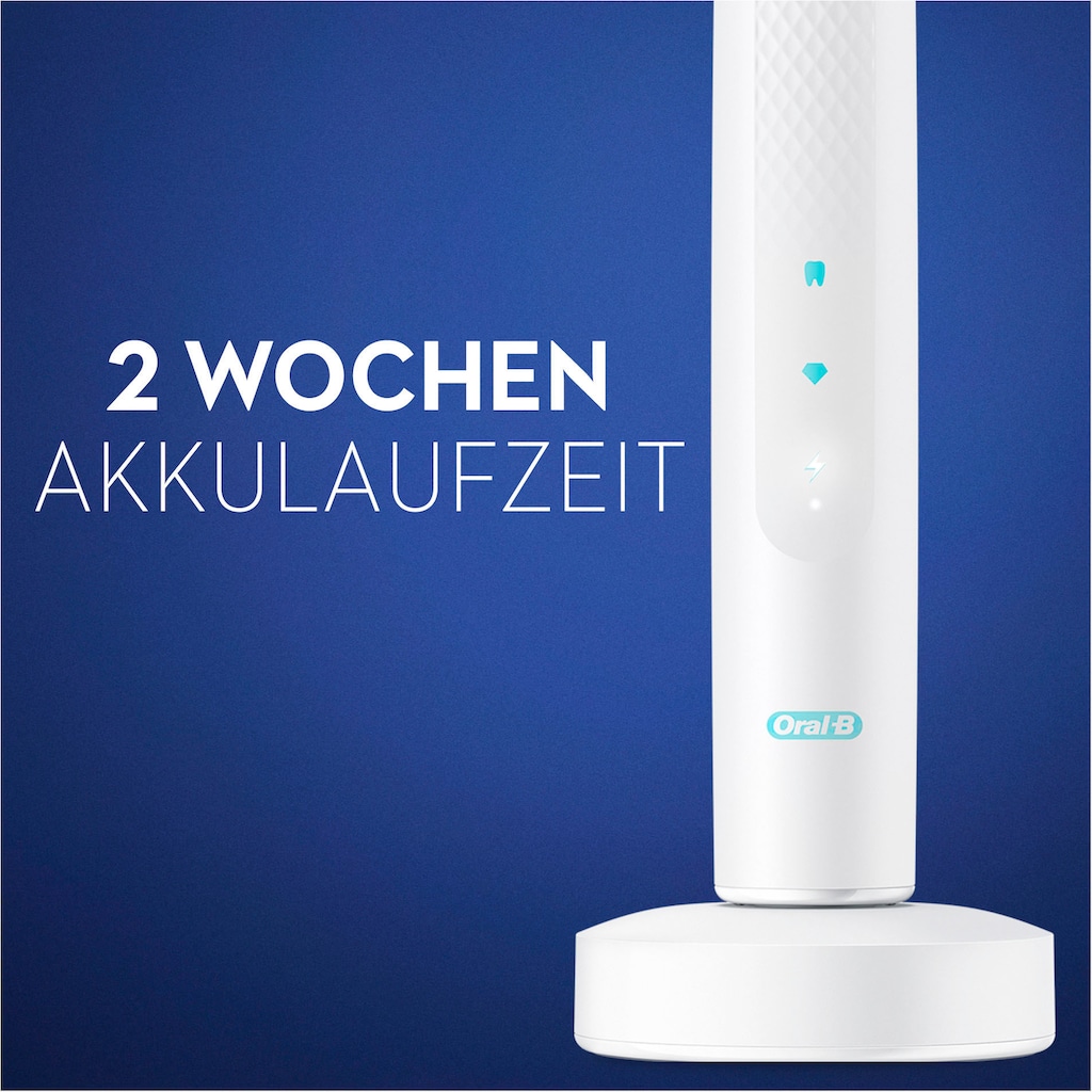 Oral-B Schallzahnbürste »Pulsonic Slim Clean 2500«, 2 St. Aufsteckbürsten