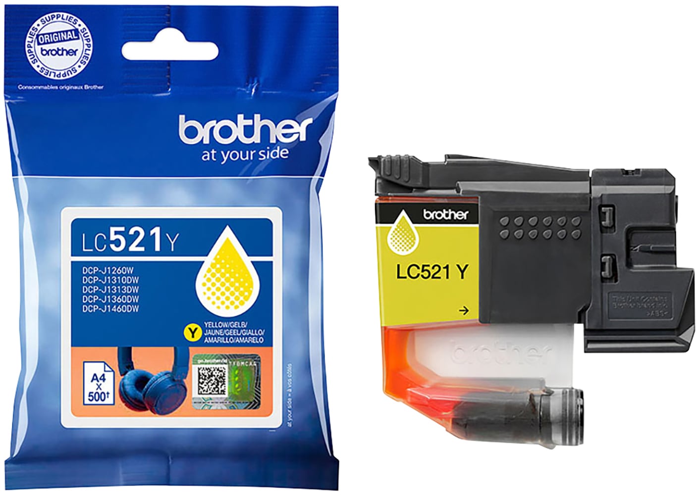 Brother Cartouche d'encre »LC521Y«