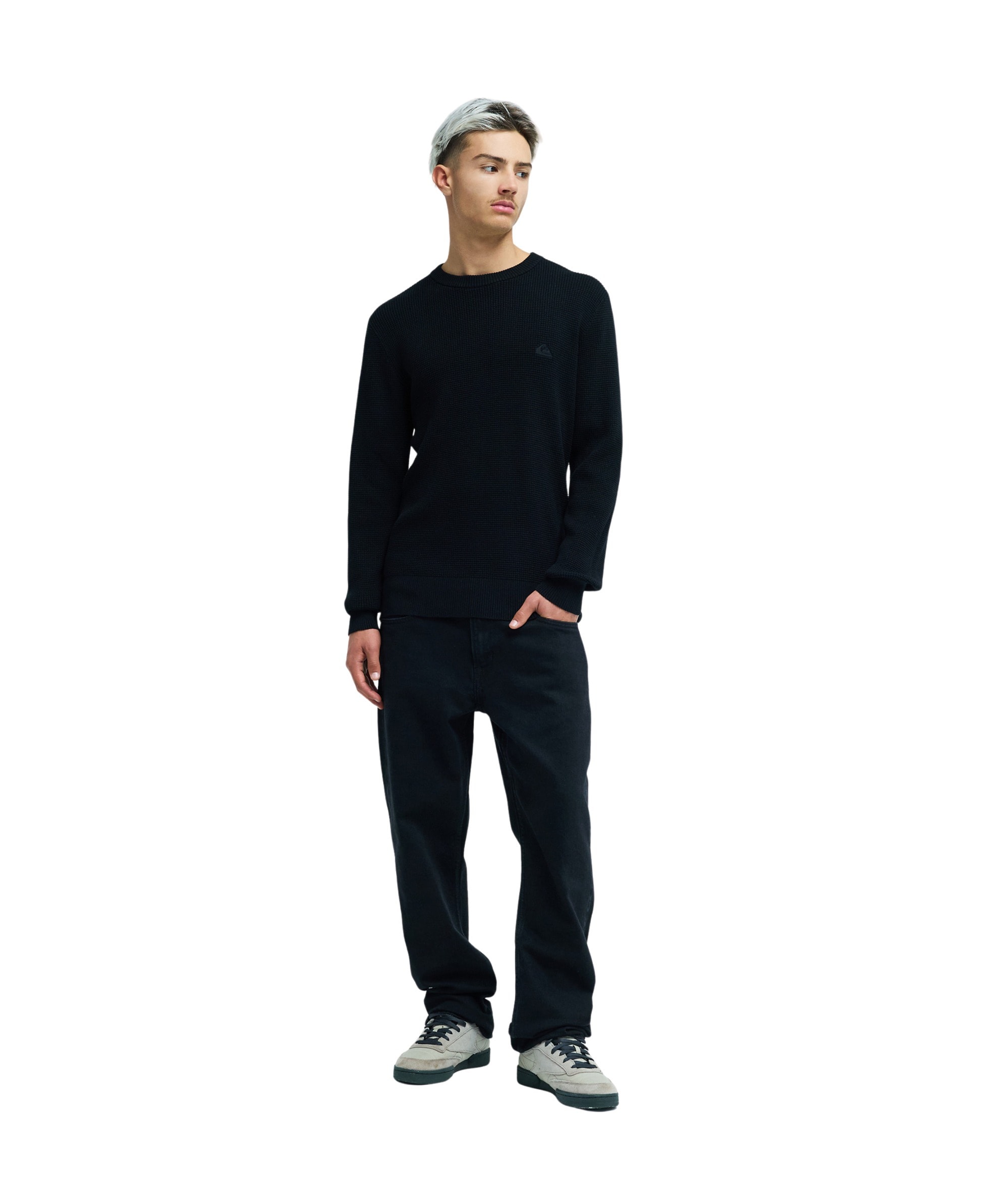 Quiksilver Sweat-shirt »WAFFLE SWEATER«, en coton, tailles S à XXL,
