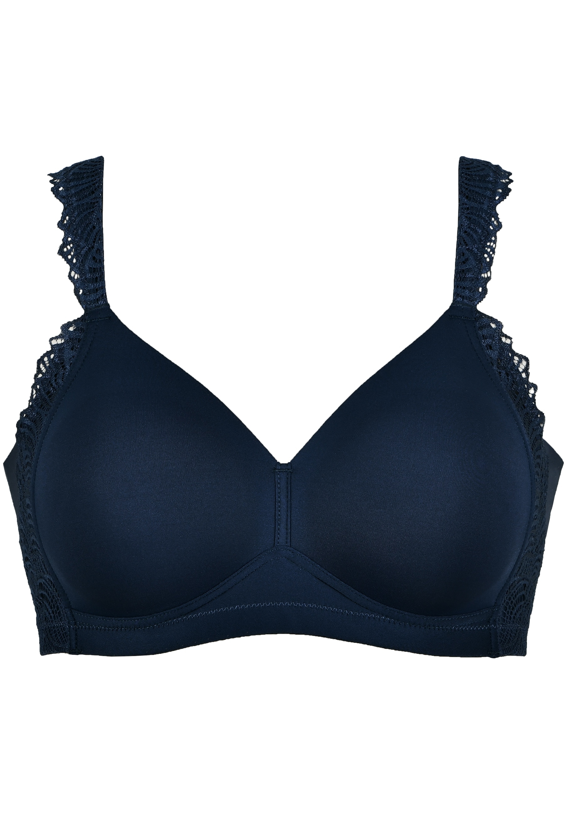 Naturana Soutien-gorge sans armatures »The Friday« 1 bonnets préformés, larges bretelles, sans armatures, avec dentelle, confortable