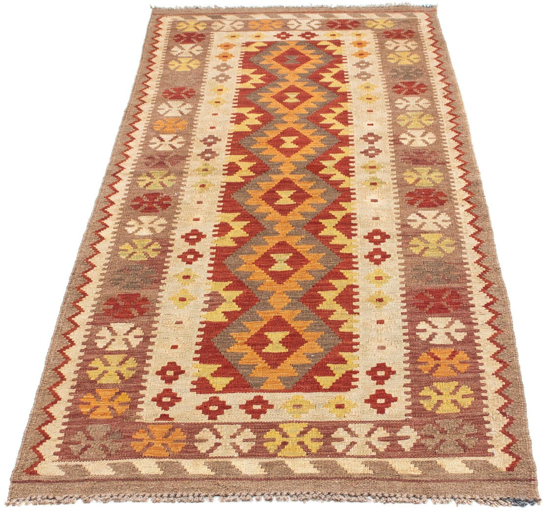 Image of morgenland Läufer »Kelim Medaillon Beige 198 x 78 cm«, rechteckig, 0,4 mm Höhe, OrientOptik bei Ackermann Versand Schweiz