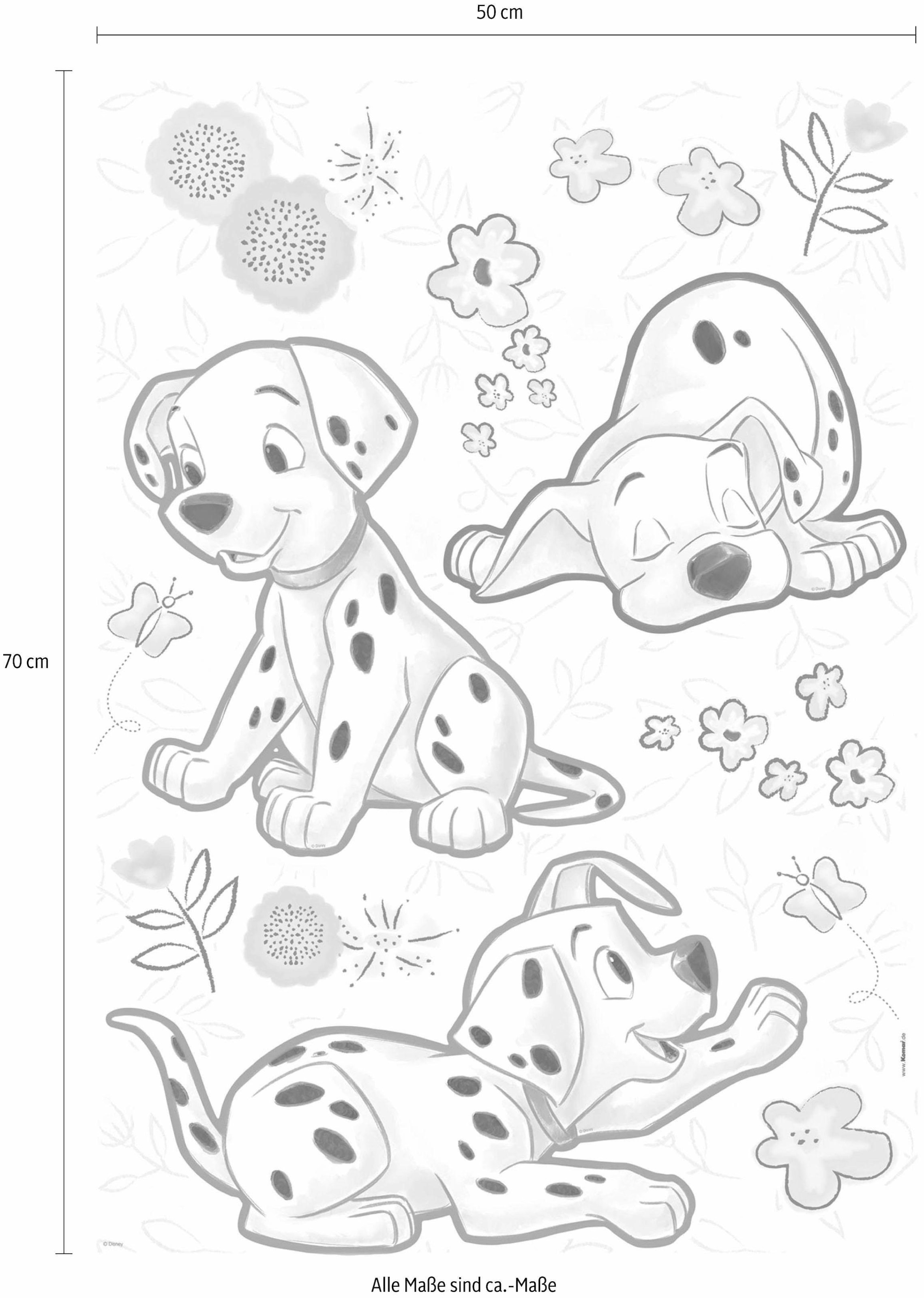 Komar Wandtattoo »Best of Friends - Grösse 50 x 70 cm«, selbstklebend, Wandsticker, Kinderzimmer