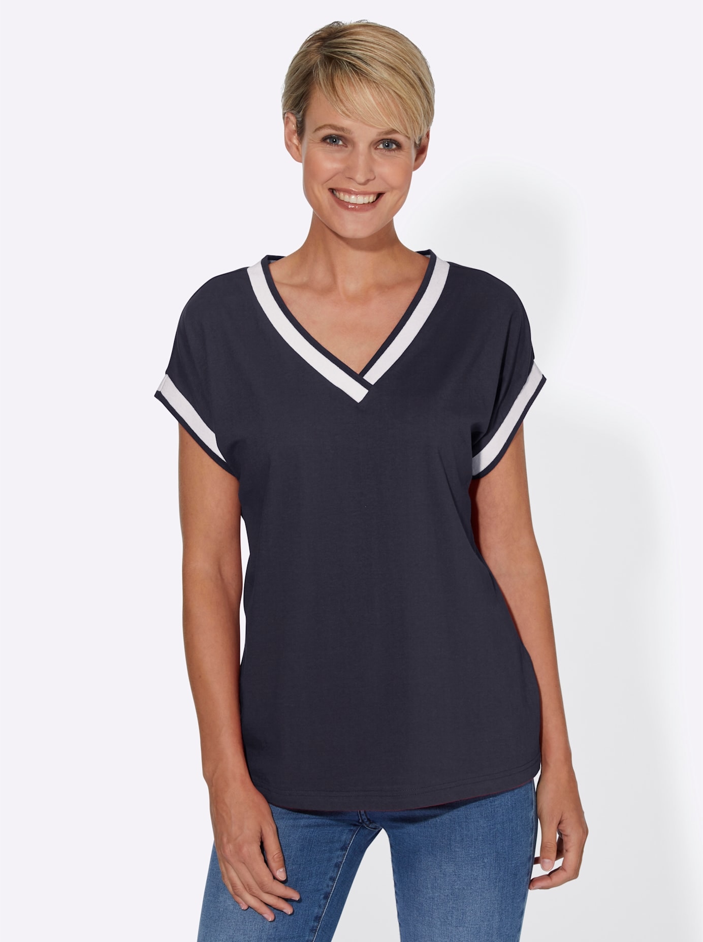 Classic Basics Kurzarmshirt »Kurzarm-Shirt«, (1 tlg.)