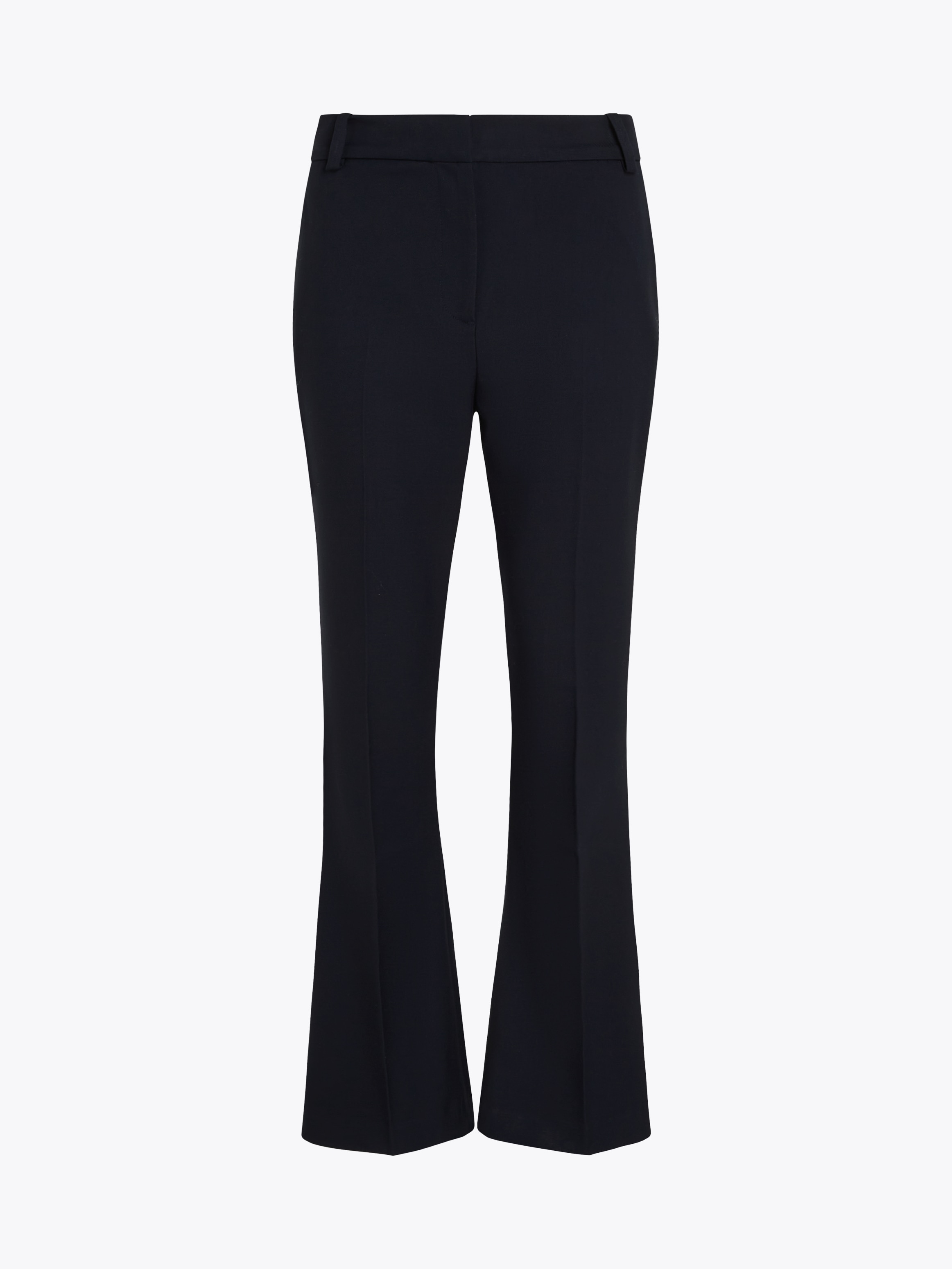 Tommy Hilfiger Webhose »CORE FLARED PANT«, mit Logo-Flagge