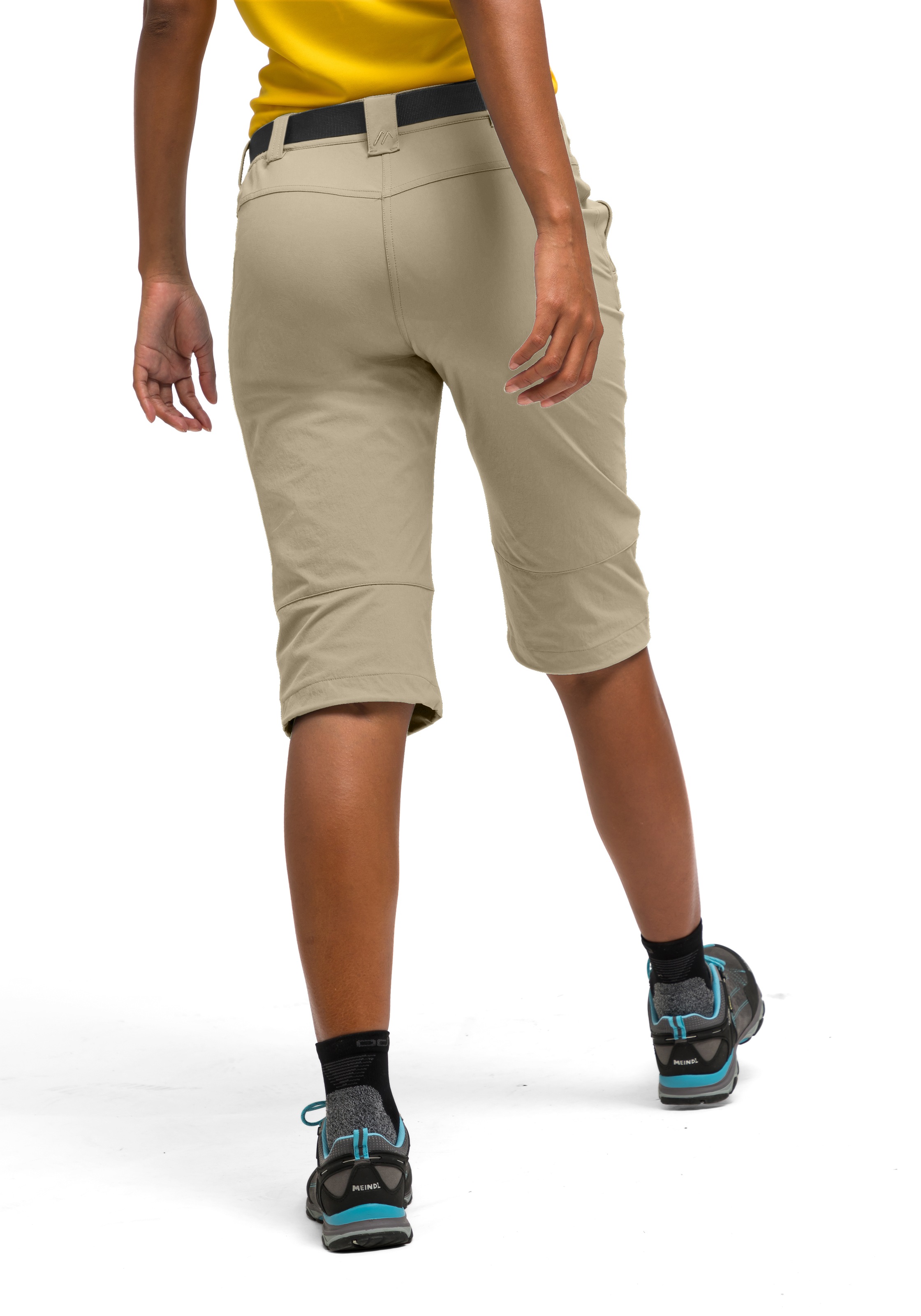 Maier Sports Caprihose »Kluane«, Damen Shorts, kurze Wanderhose, Outdoorhose mit 2 Taschen, Regular Fit