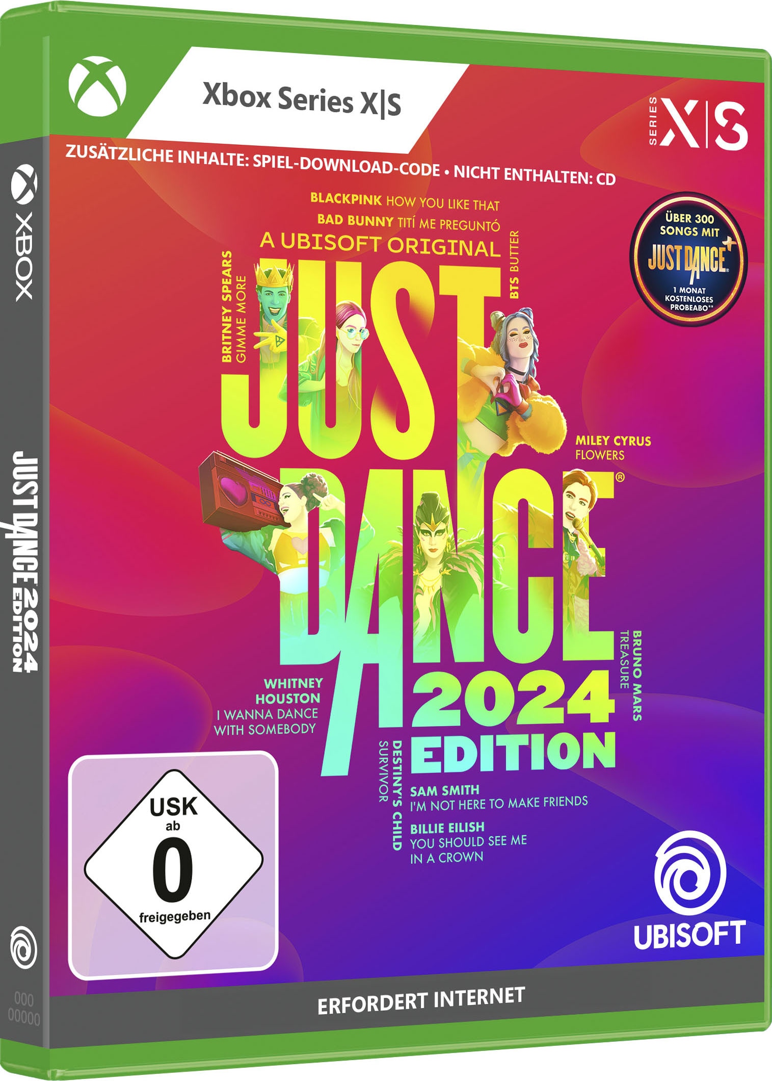 UBISOFT Spielesoftware »Just Dance 2024 Edition (Code in a box)«, Xbox Series X