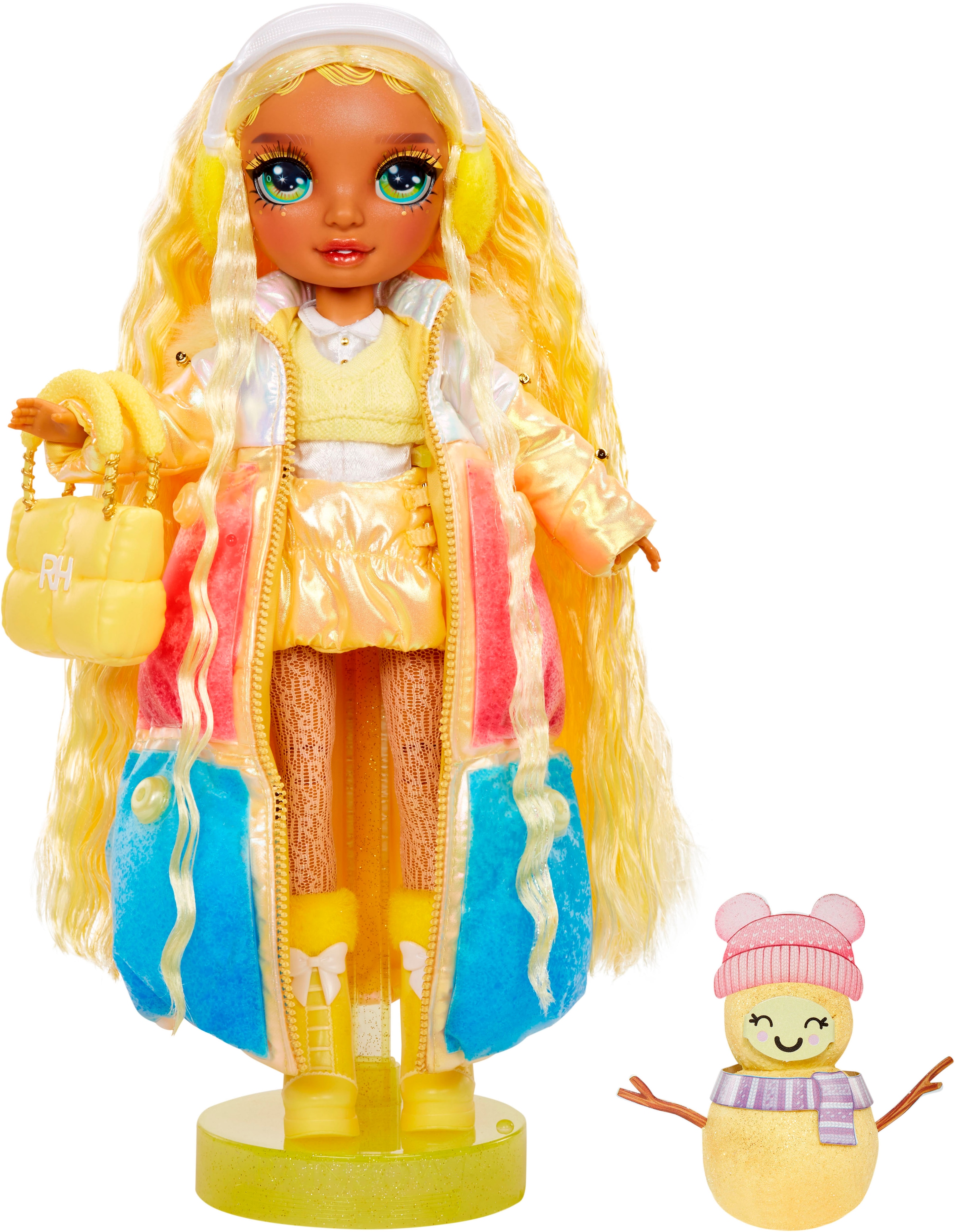 RAINBOW HIGH Poupée à habiller »Winter Wonderland Doll - Sunny (Yellow)«
