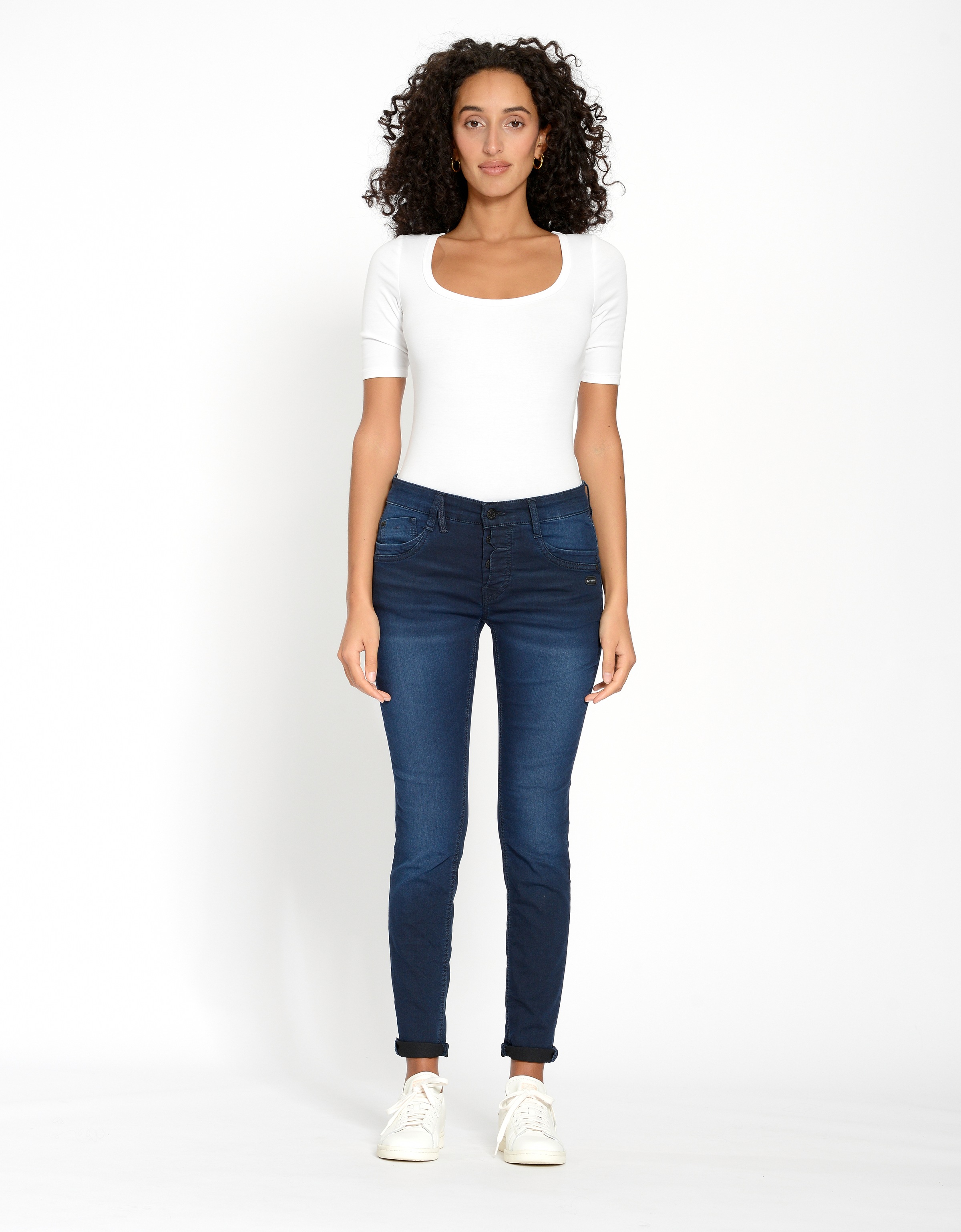 GANG Relax-fit-Jeans »94GERDA«, mit besonderer Struktur