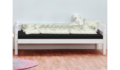 Kinderbett »ECO Dream«, Piratenbett, Tagesbett mit Matratze schwarz 2 Grössen