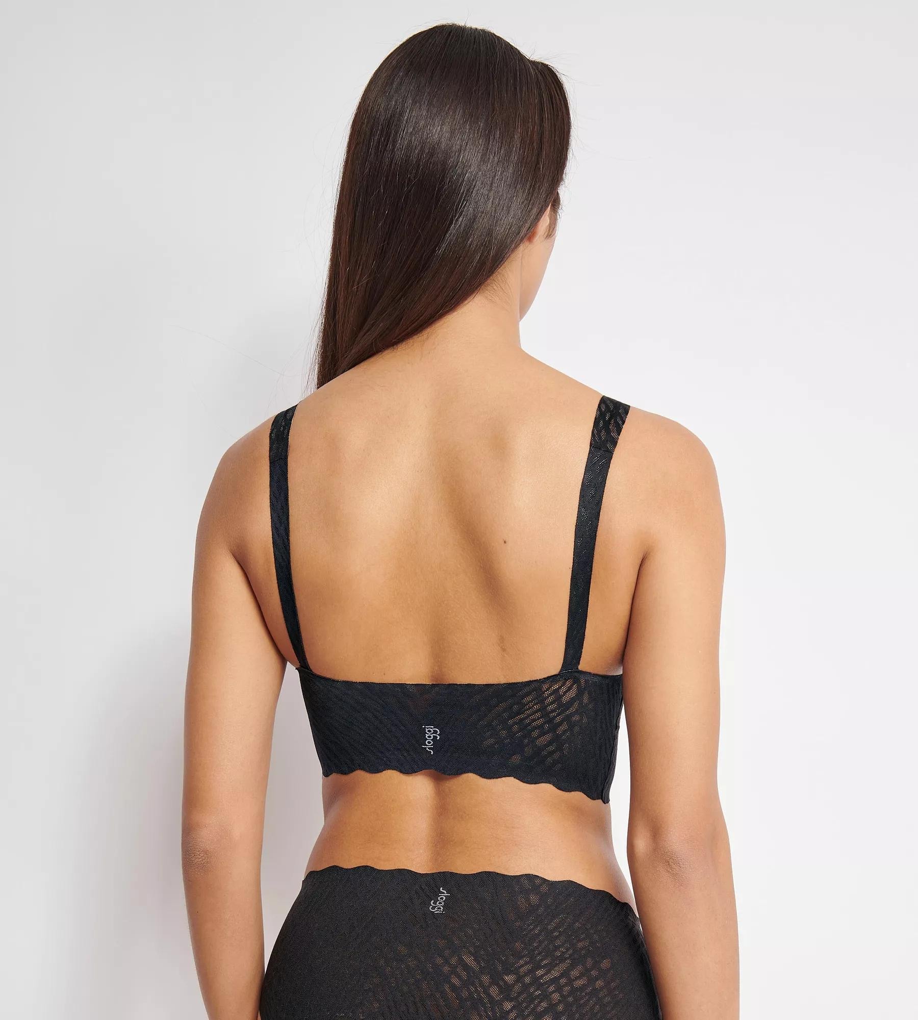 sloggi Brassière »ZERO Feel Bliss« herausnehmbare, atmungsaktive Pads, Stretch-Spitze, mittlerer Halt