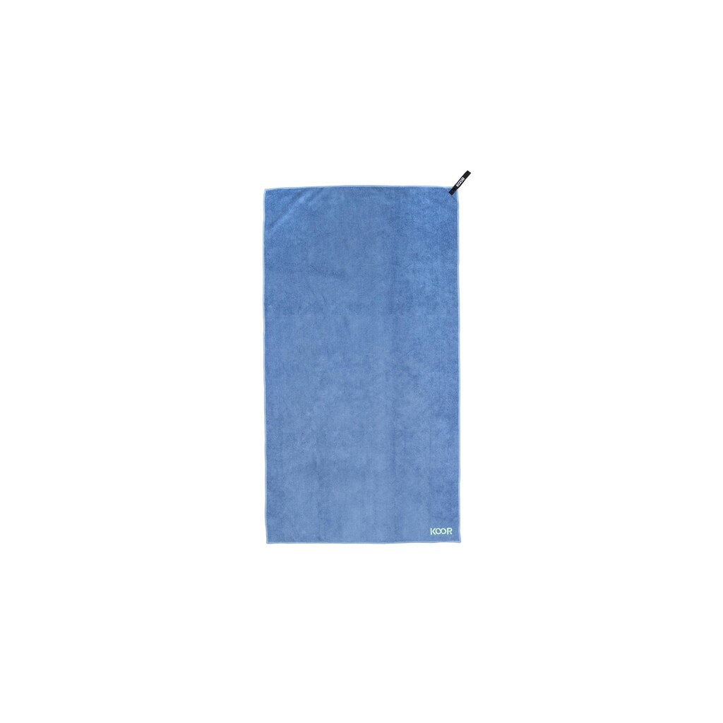 KOOR Badetuch »Badetuch soft blue XL«, (1 St.)